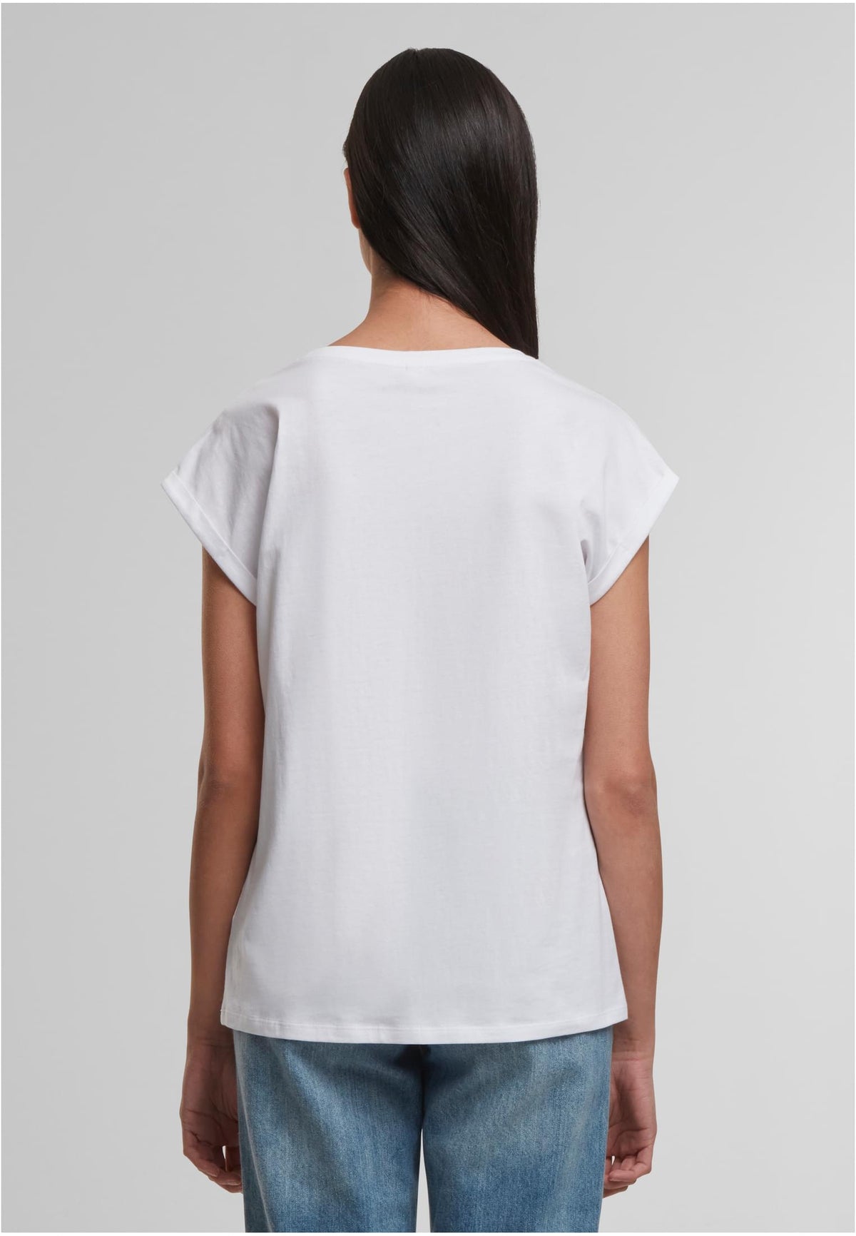 Ladies Regular Extended Shoulder Tee - workoutbrands.com