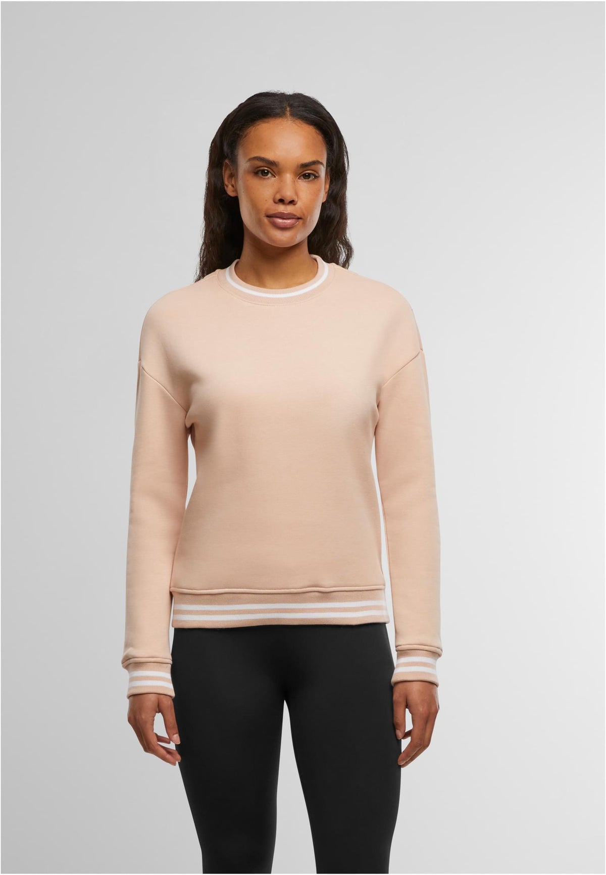 Ladies College Sweat Crew - workoutbrands.com