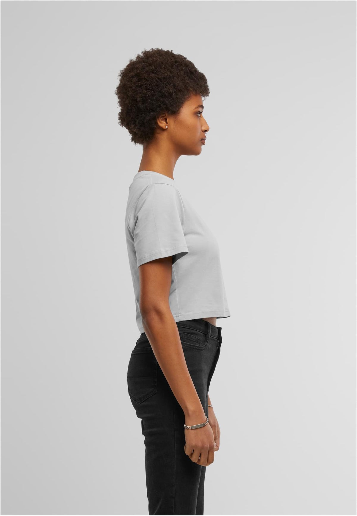 Ladies Cropped Tee - workoutbrands.com