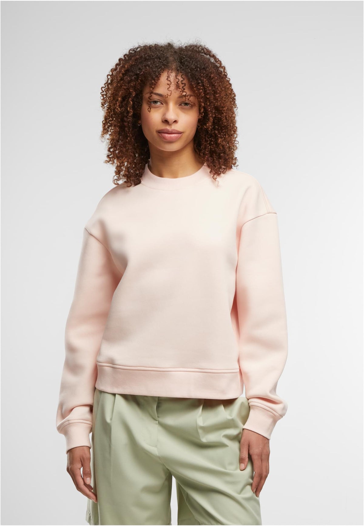 Ladies Oversized Crewneck