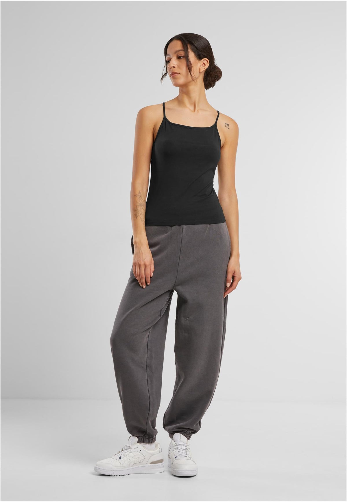 Ladies Stretch Jersey Short Slim Top