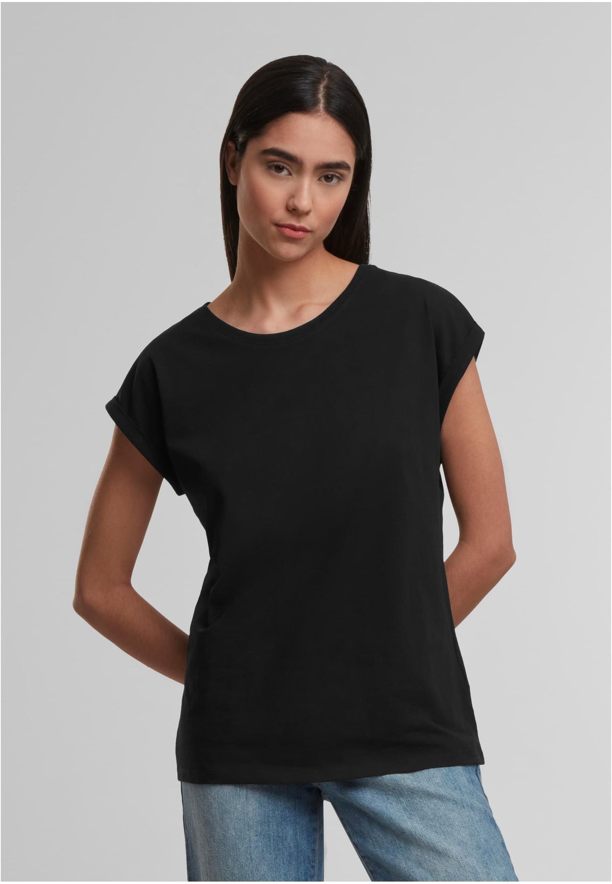 Ladies Regular Extended Shoulder Tee