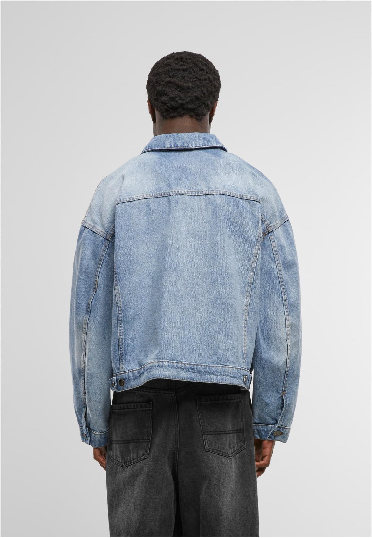 Heavy Ounce Boxy Denim Jacket - workoutbrands.com
