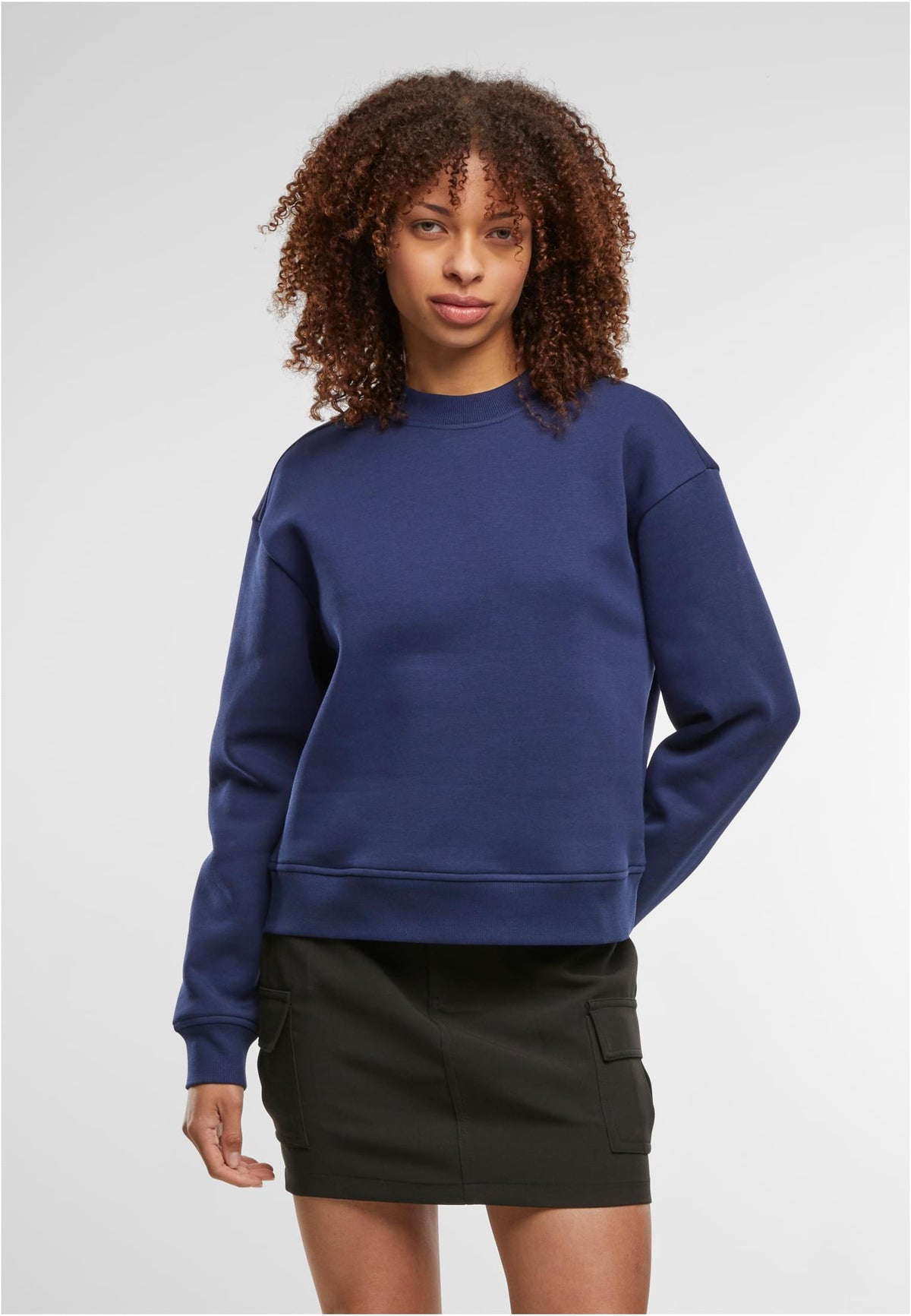 Ladies Oversized Crewneck - workoutbrands.com