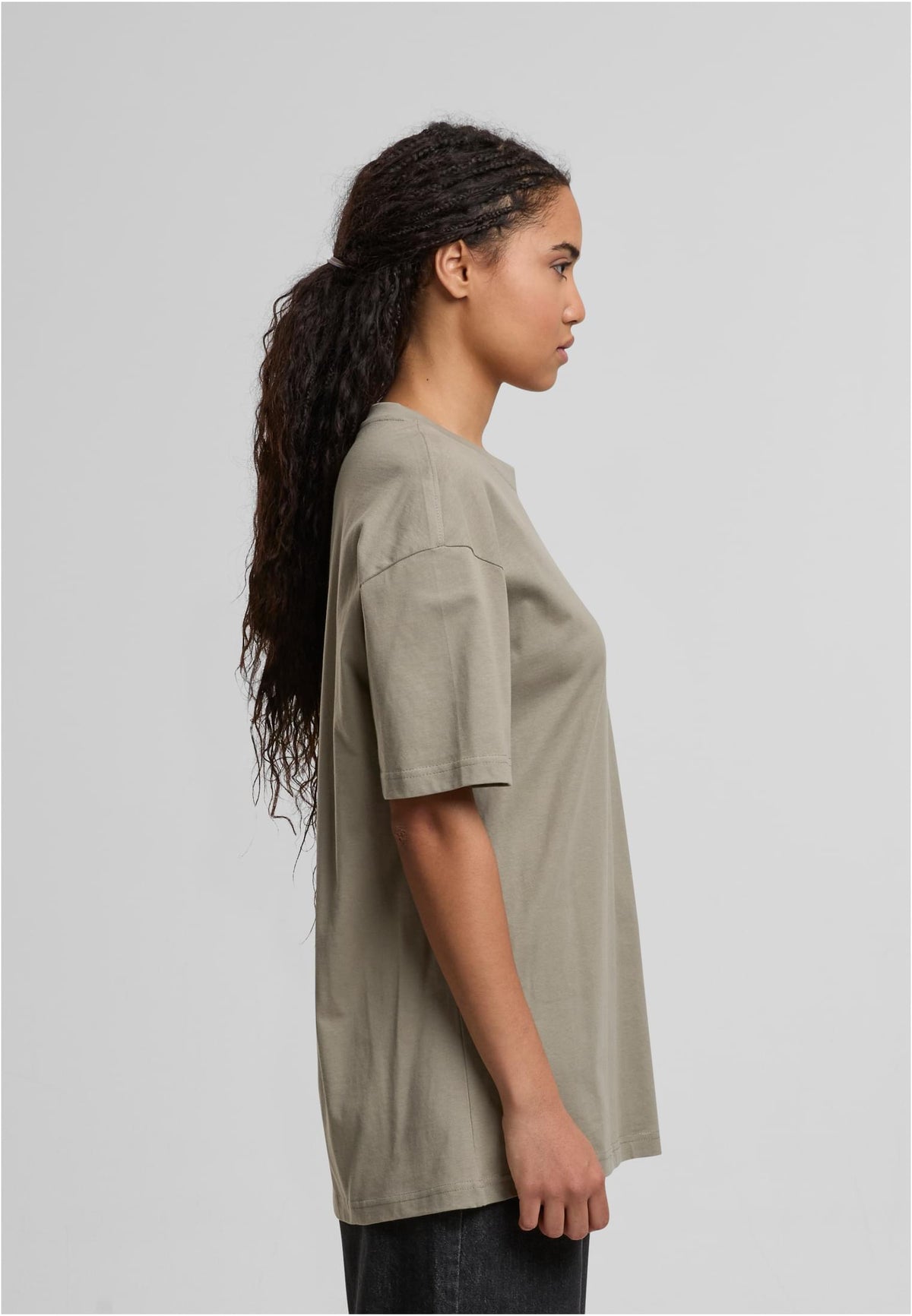 Ladies Oversized Boyfriend Tee - workoutbrands.com