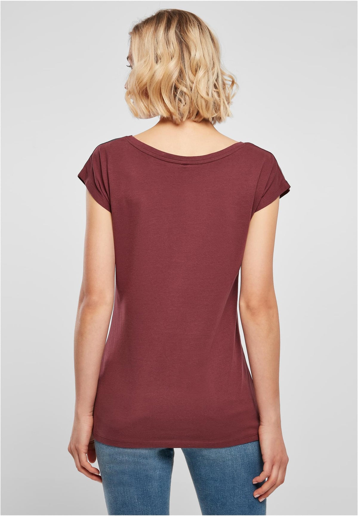Ladies Wide Neck Tee - workoutbrands.com