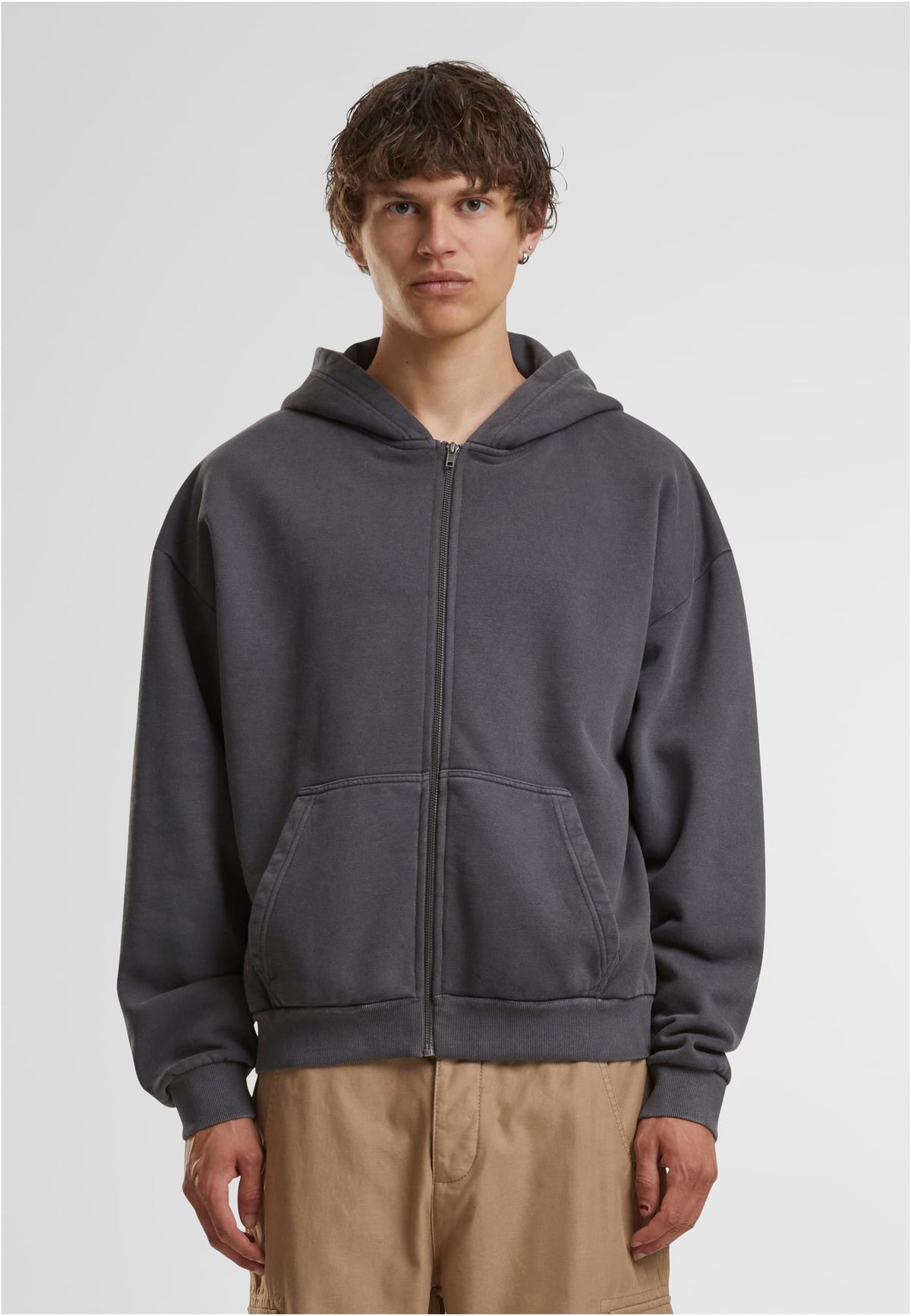 Vintage Heavy Zip Hoodie - workoutbrands.com