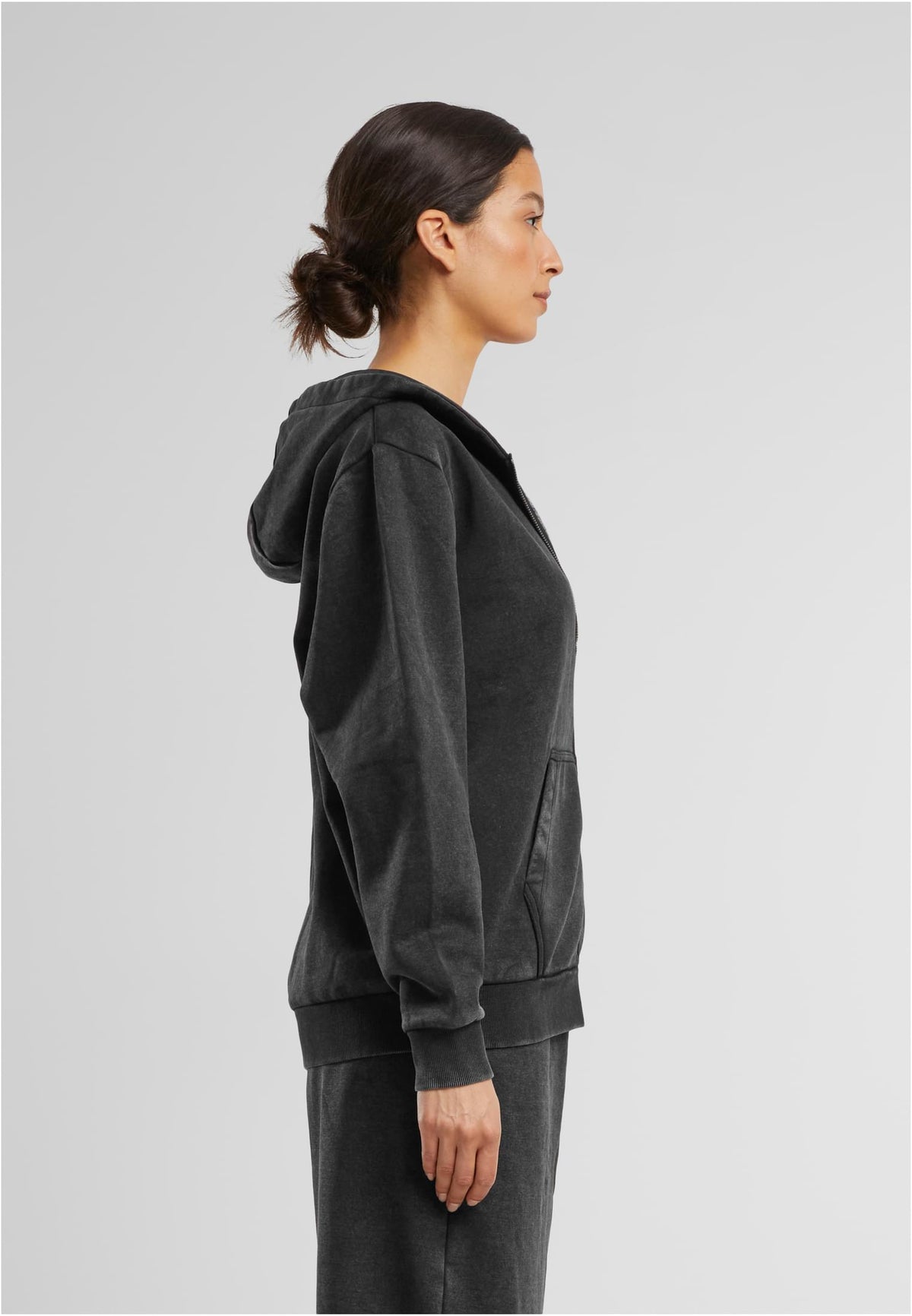 Ladies Vintage Heavy Zip Hoody - workoutbrands.com