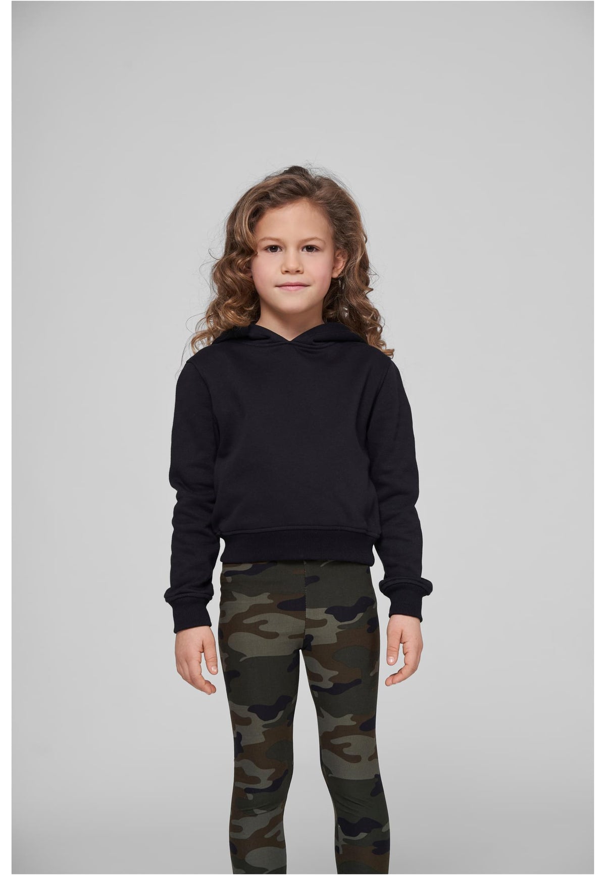 Girls Cropped Sweat Hoody