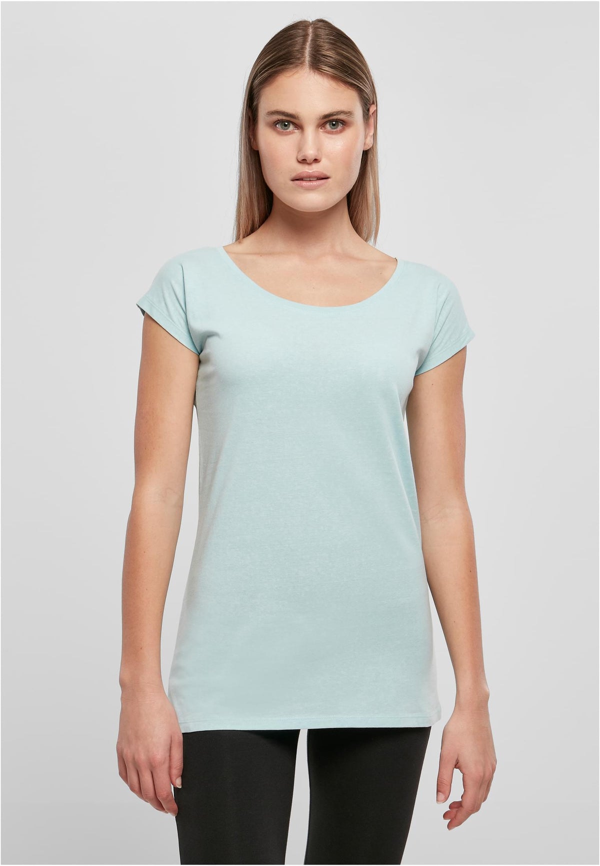 Ladies Wide Neck Tee - workoutbrands.com