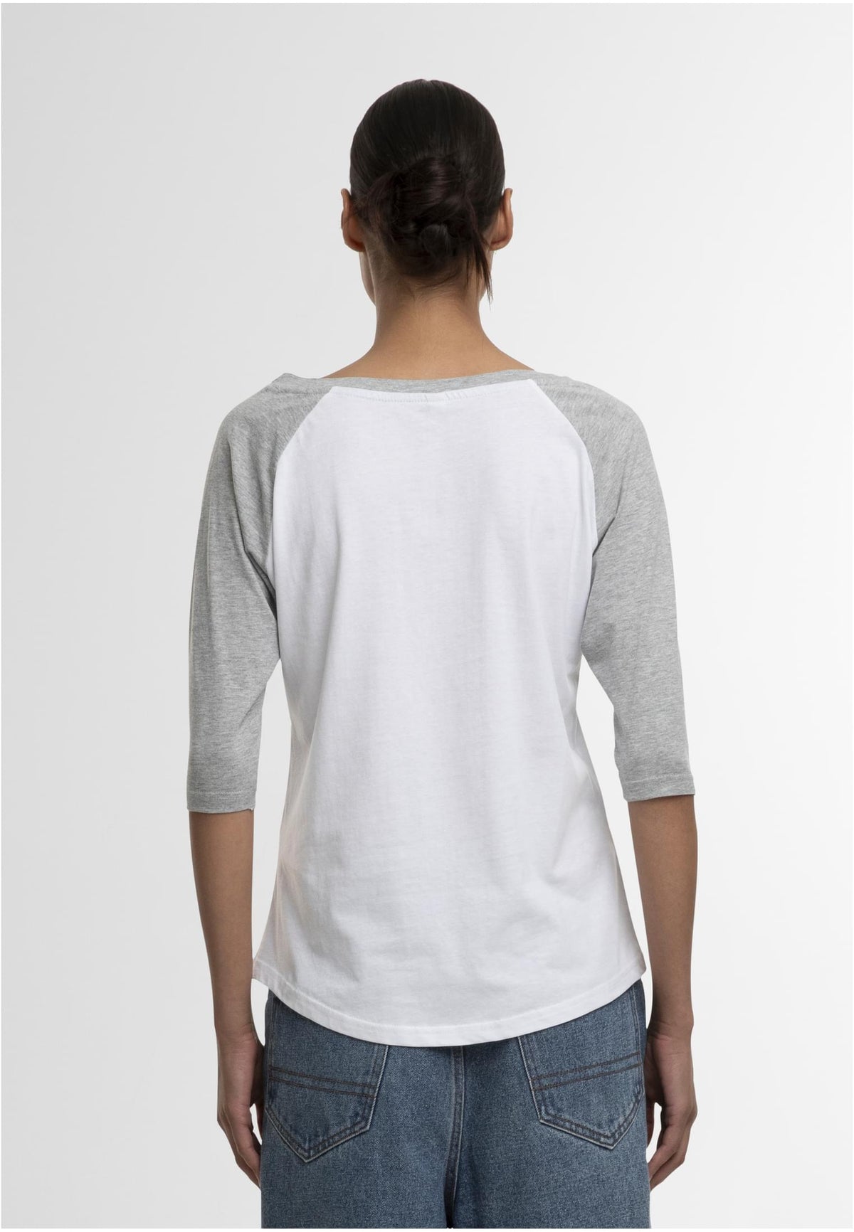 Ladies 3/4 Contrast Raglan Tee - workoutbrands.com