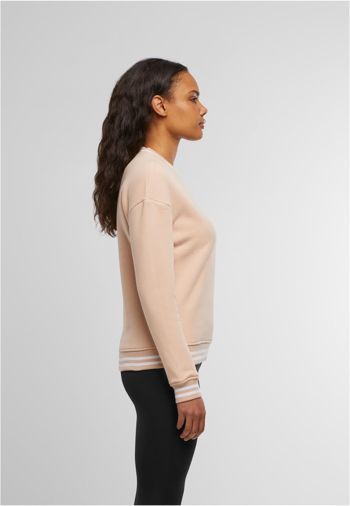 Ladies College Sweat Crew - workoutbrands.com