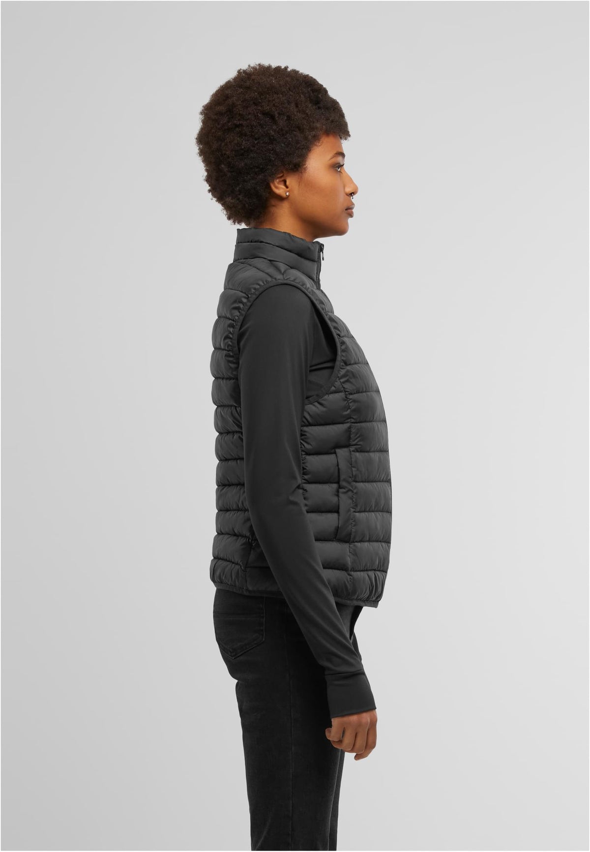 Ladies Light Puffer Vest - workoutbrands.com