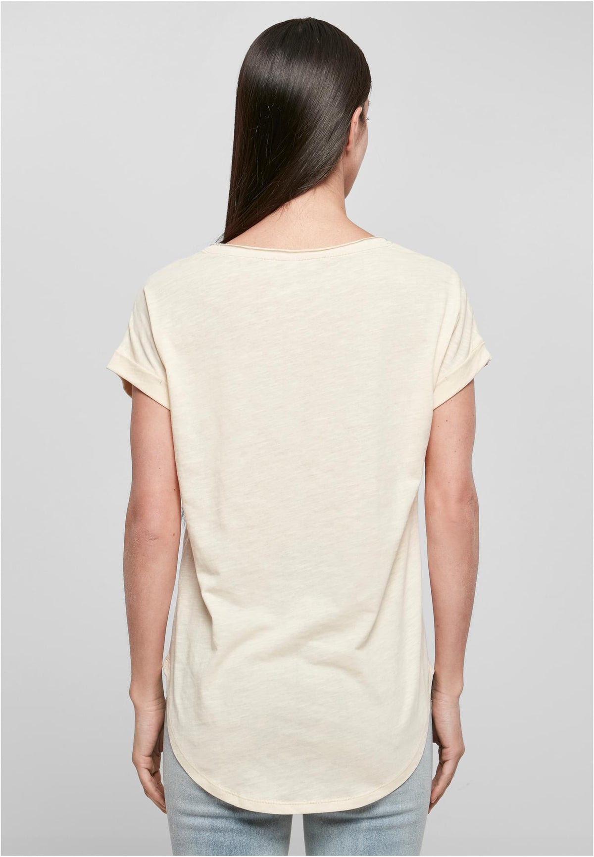 Ladies Long Slub Tee - workoutbrands.com