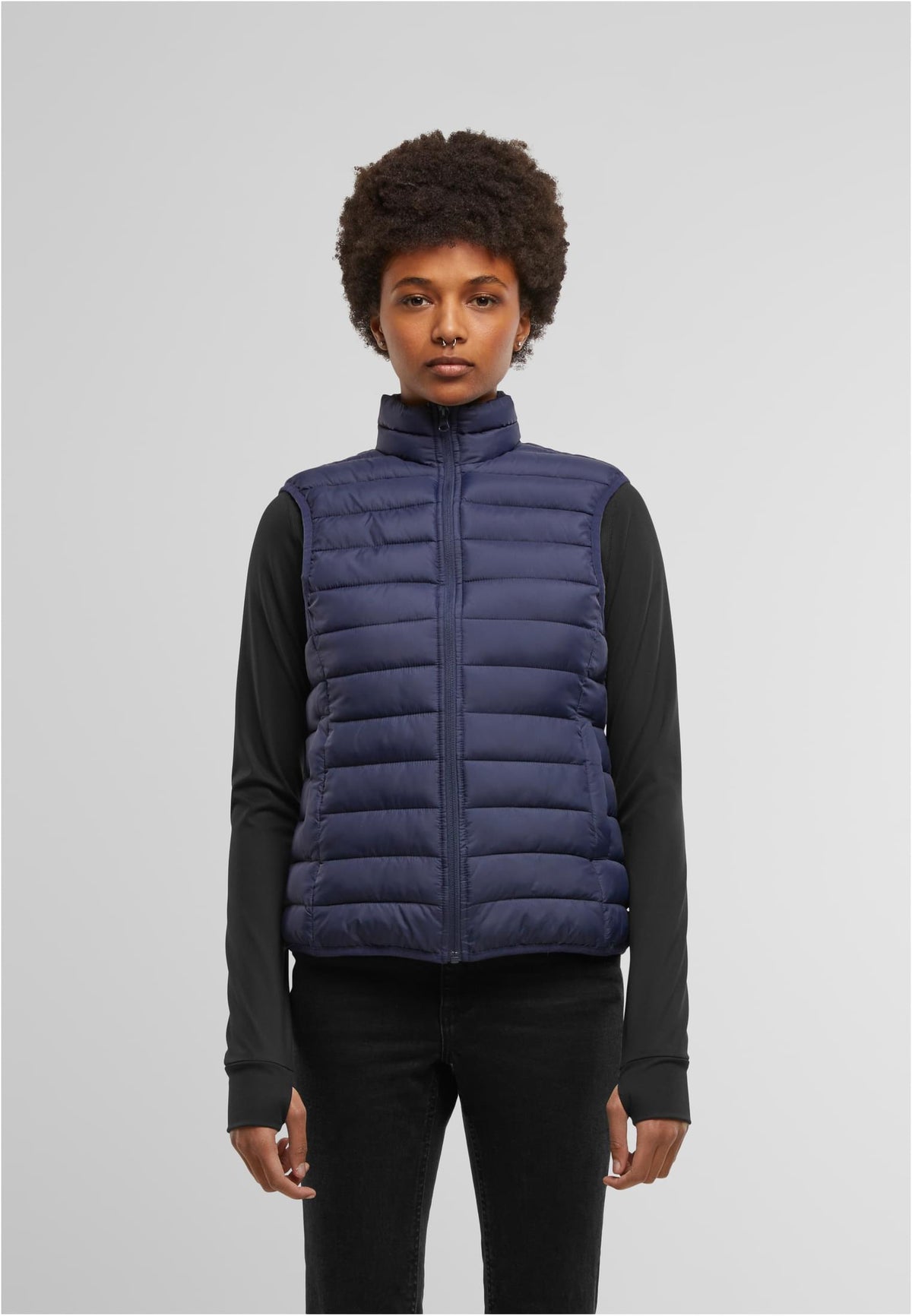Ladies Light Puffer Vest - workoutbrands.com
