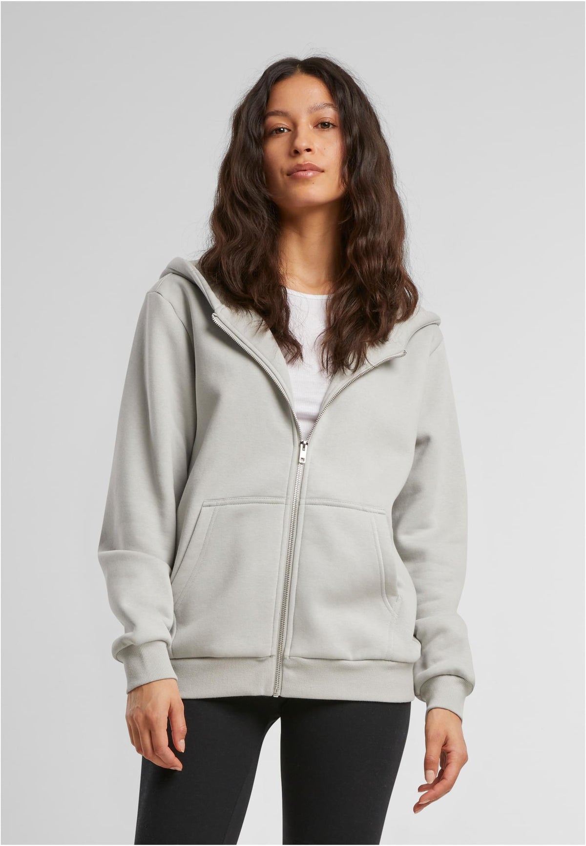 Ladies Fluffy Zip Hoody - workoutbrands.com