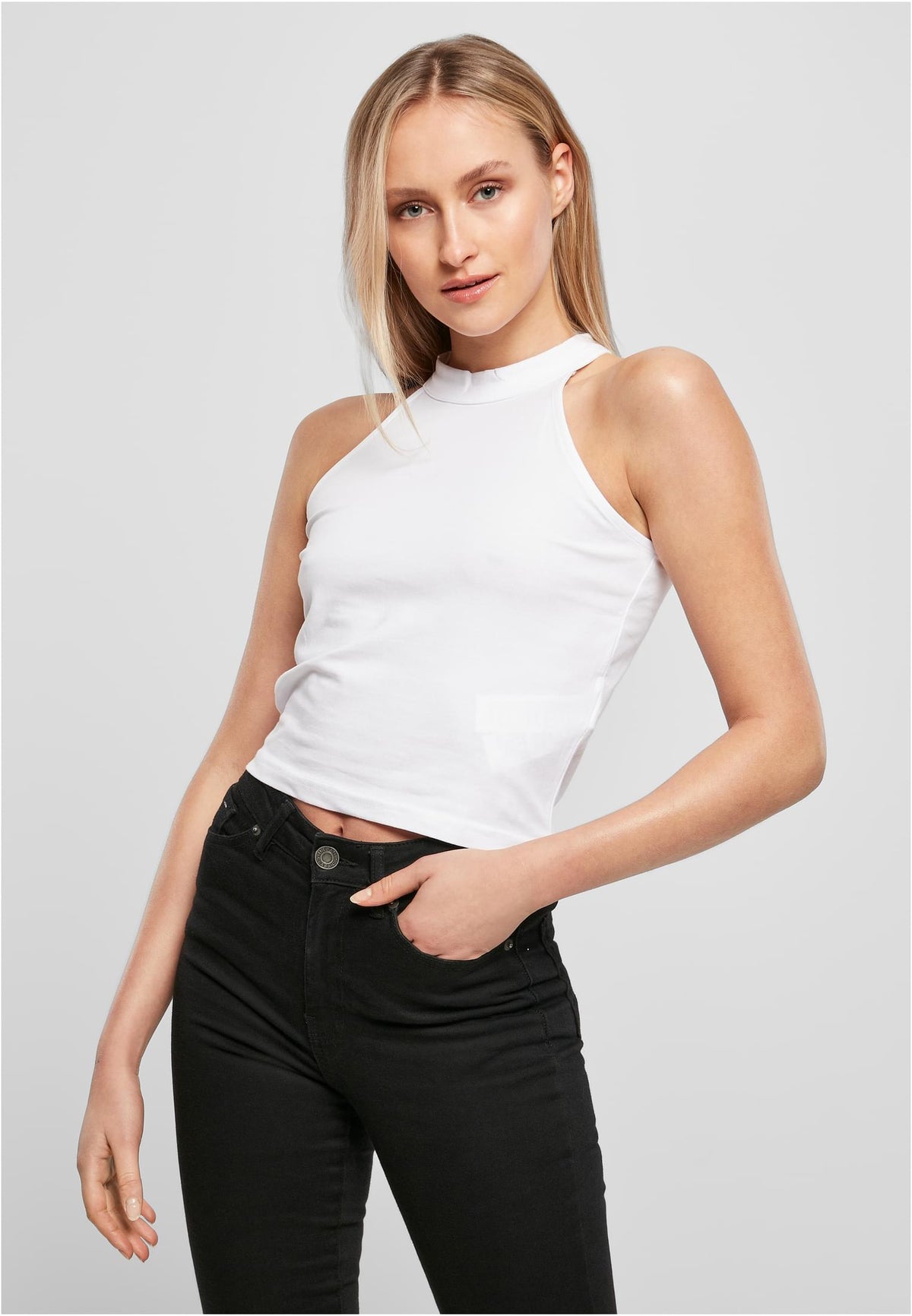 Ladies Turtleneck Short Top - workoutbrands.com