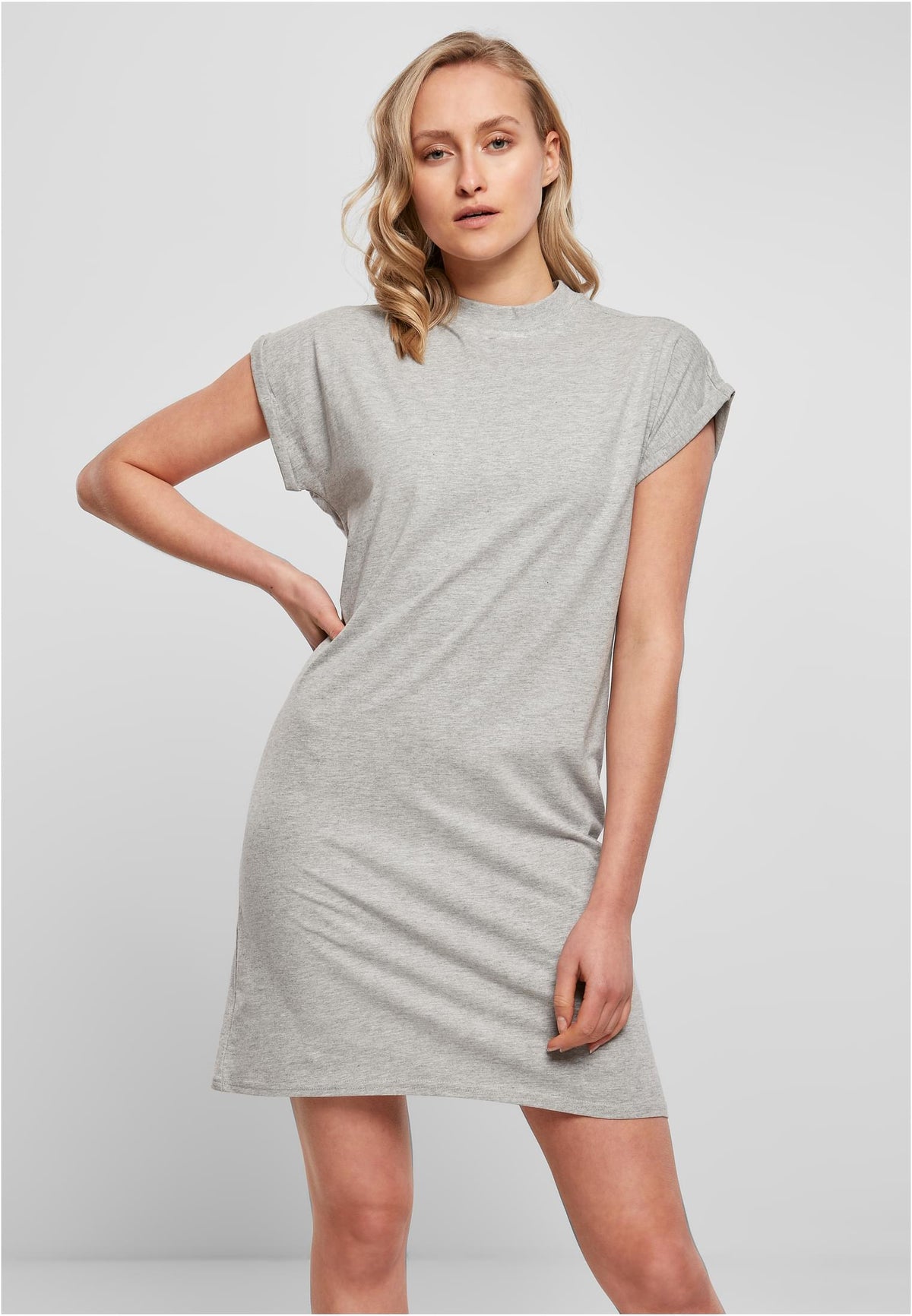 Ladies Turtle Extended Shoulder Dress - workoutbrands.com