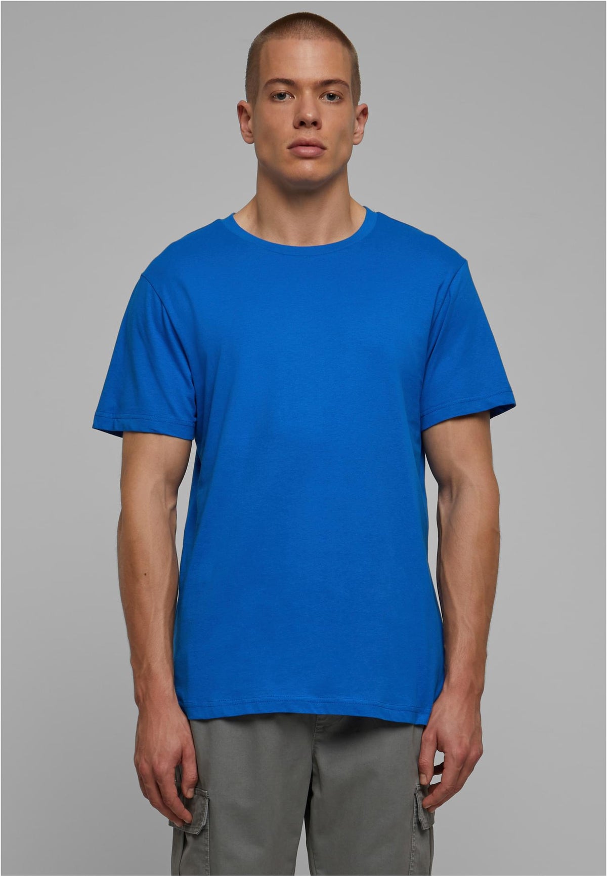 Basic Round Neck T-Shirt - workoutbrands.com
