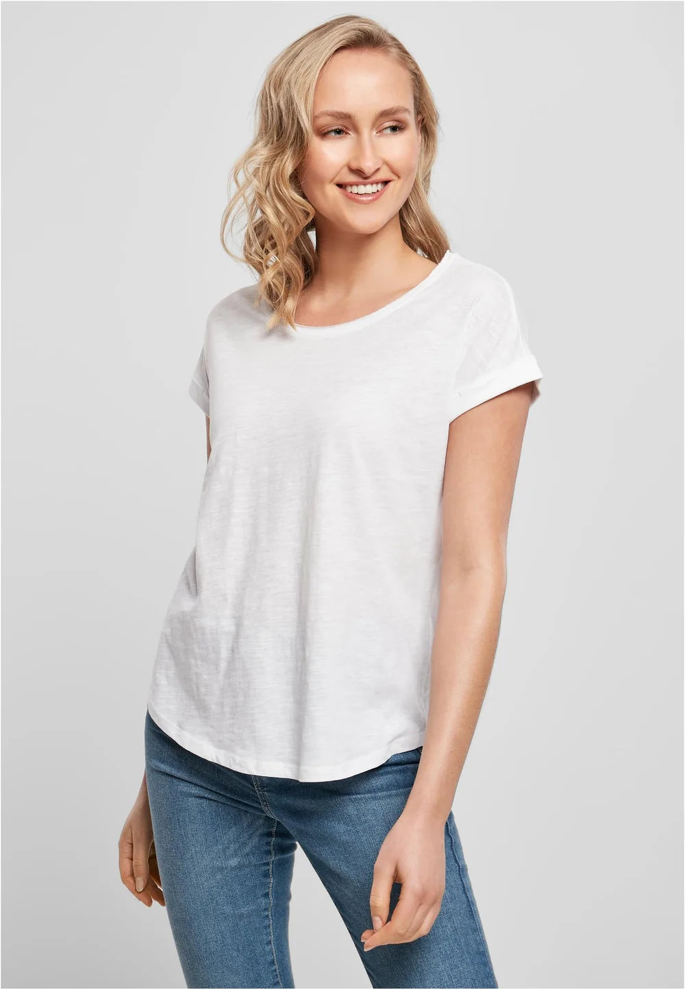 Ladies Long Slub Tee - 5 Pack - workoutbrands.com