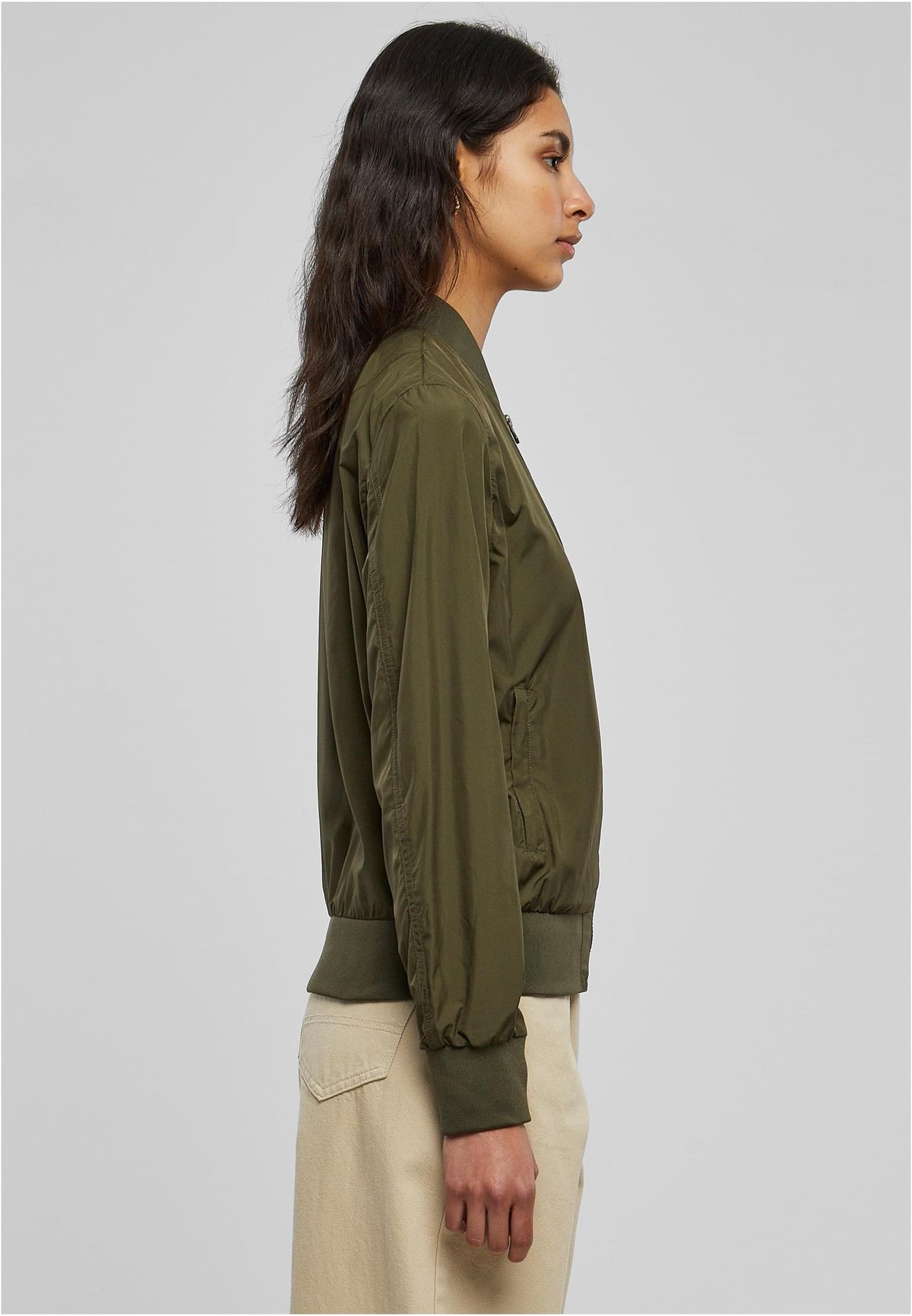 Ladies Bomber Jacket - workoutbrands.com