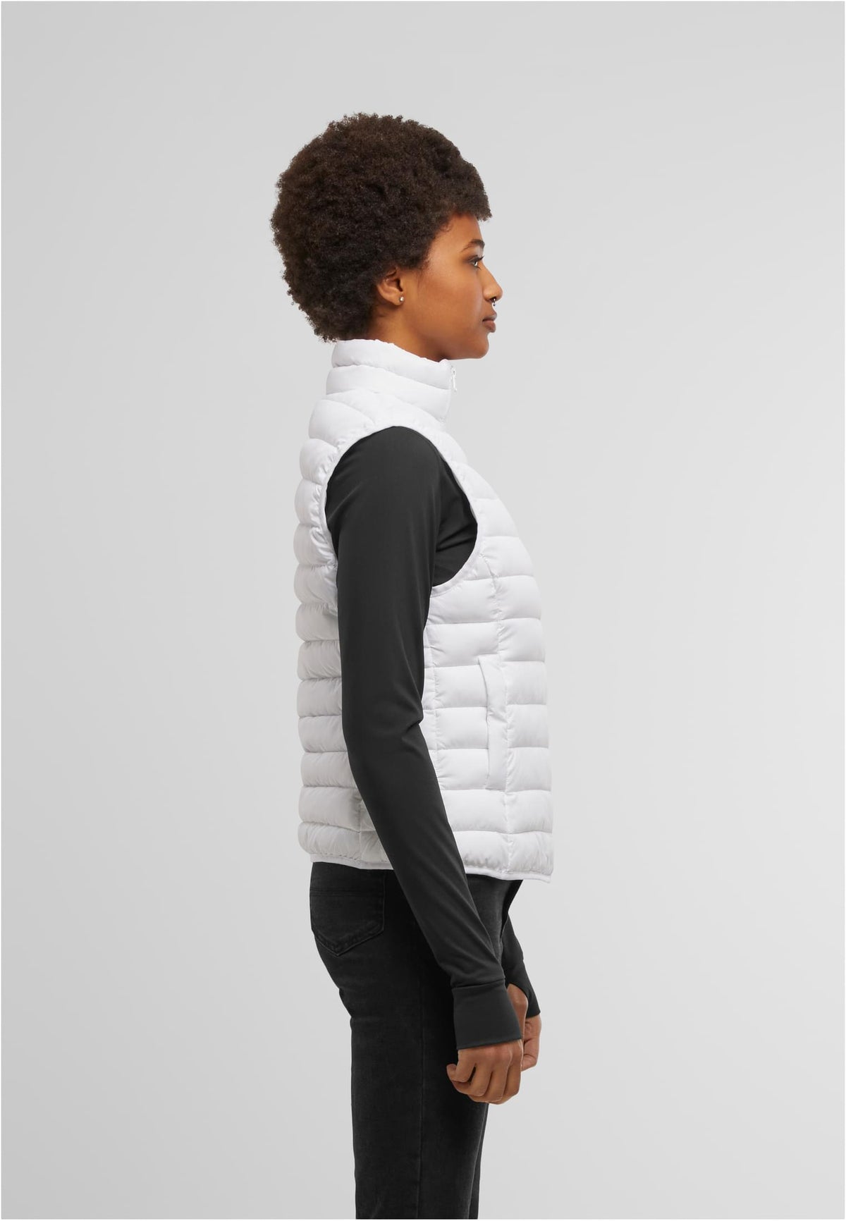 Ladies Light Puffer Vest - workoutbrands.com