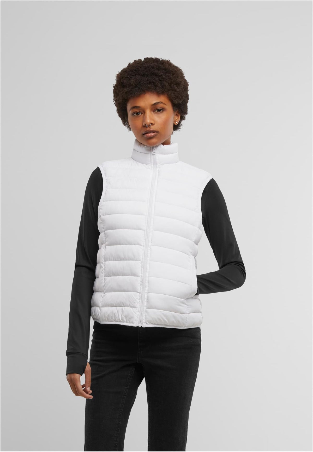 Ladies Light Puffer Vest - workoutbrands.com