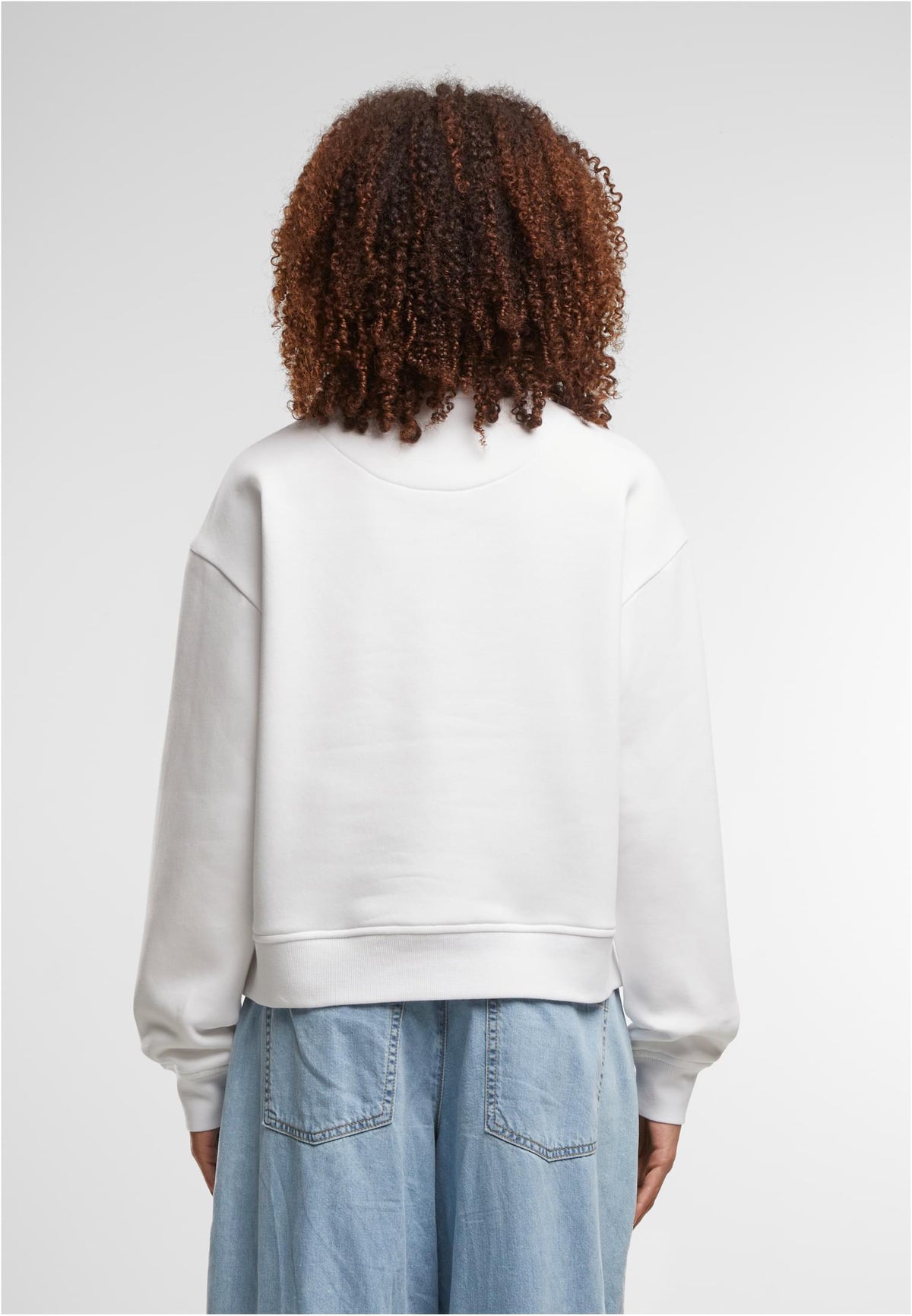 Ladies Oversized Crewneck - workoutbrands.com