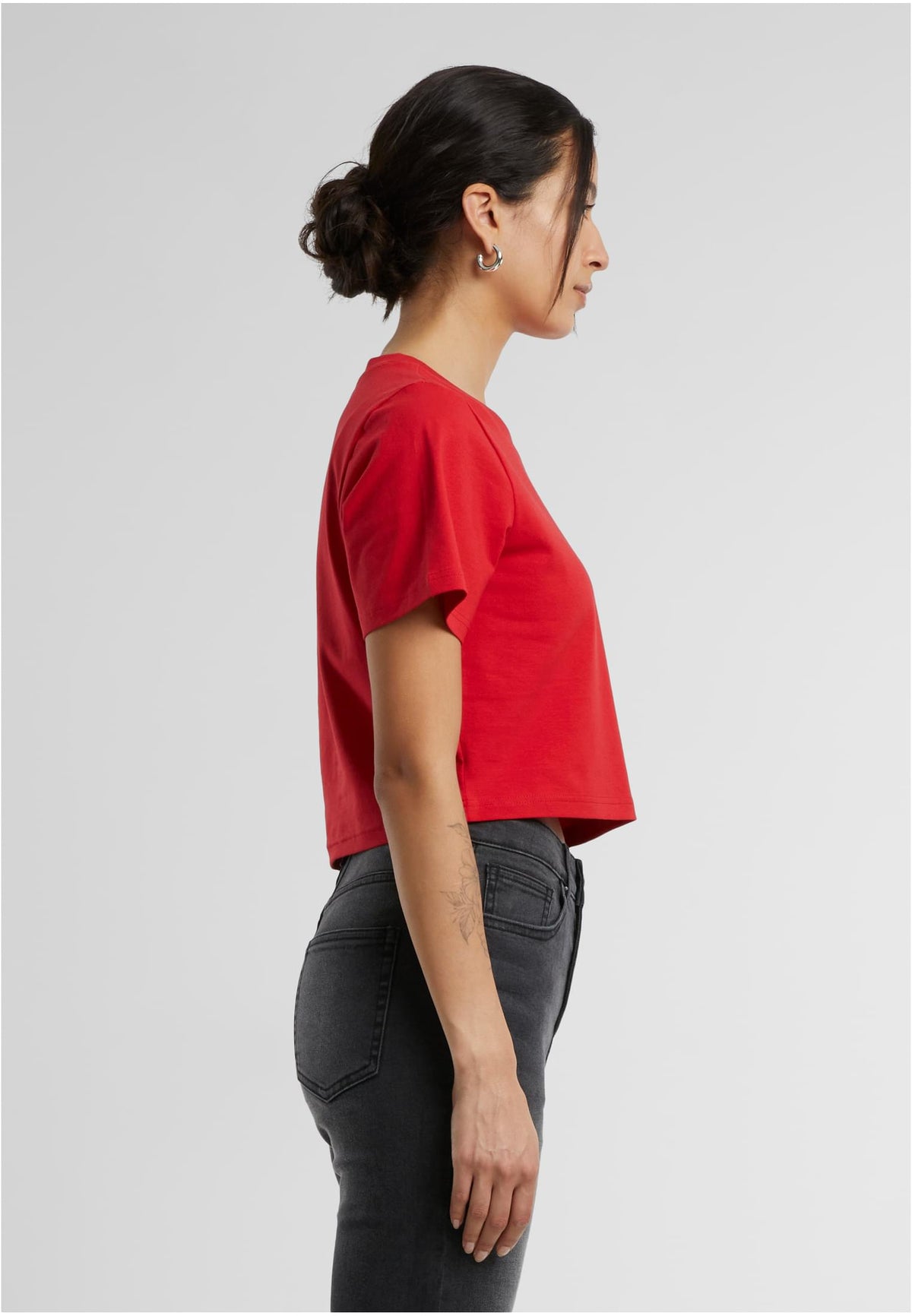 Ladies Cropped Tee - workoutbrands.com