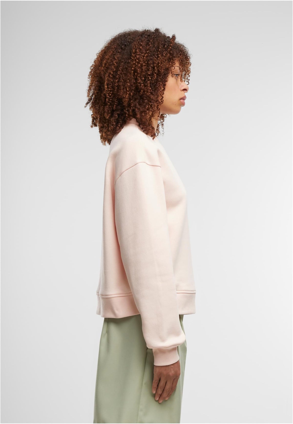 Ladies Oversized Crewneck - workoutbrands.com