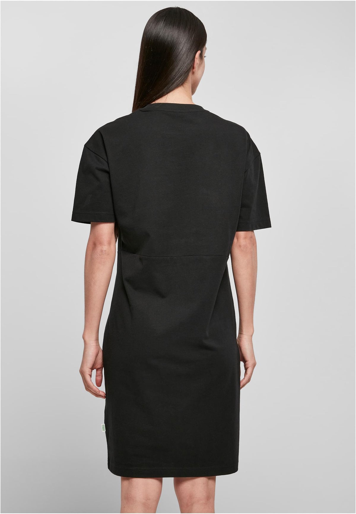 Ladies Essentials Oversized Slit Tee Dress - workoutbrands.com