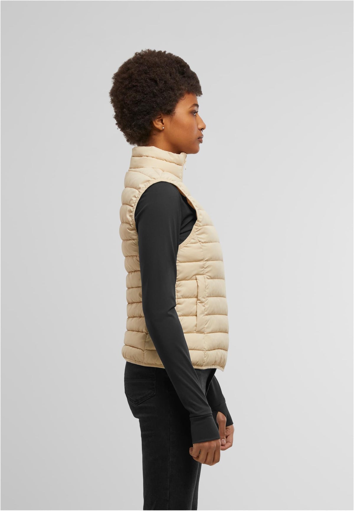 Ladies Light Puffer Vest - workoutbrands.com