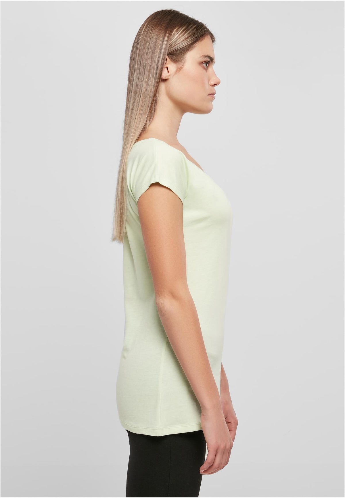 Ladies Wide Neck Tee - workoutbrands.com