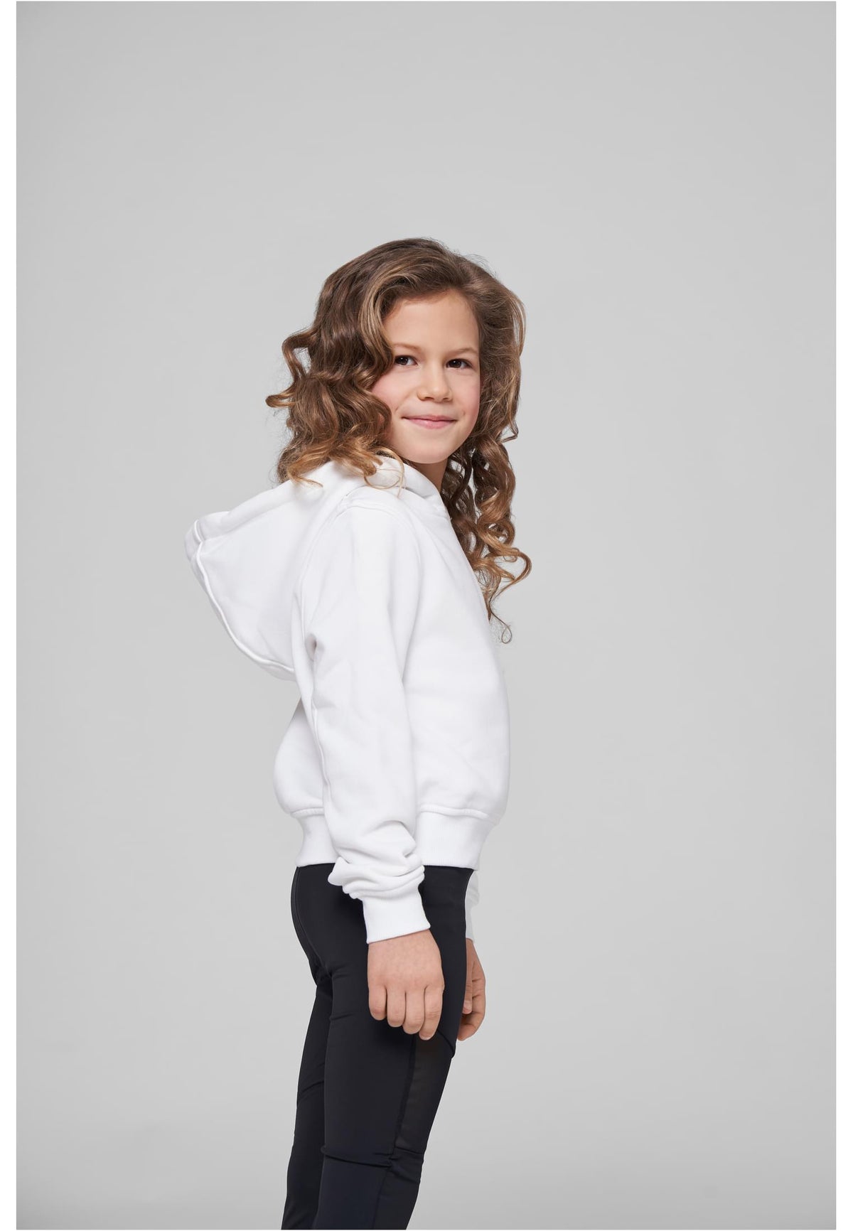 Girls Cropped Sweat Hoody - workoutbrands.com