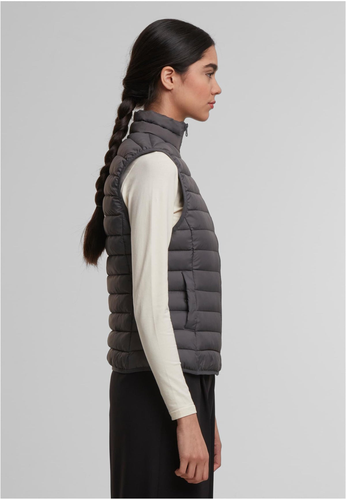 Ladies Light Puffer Vest - workoutbrands.com