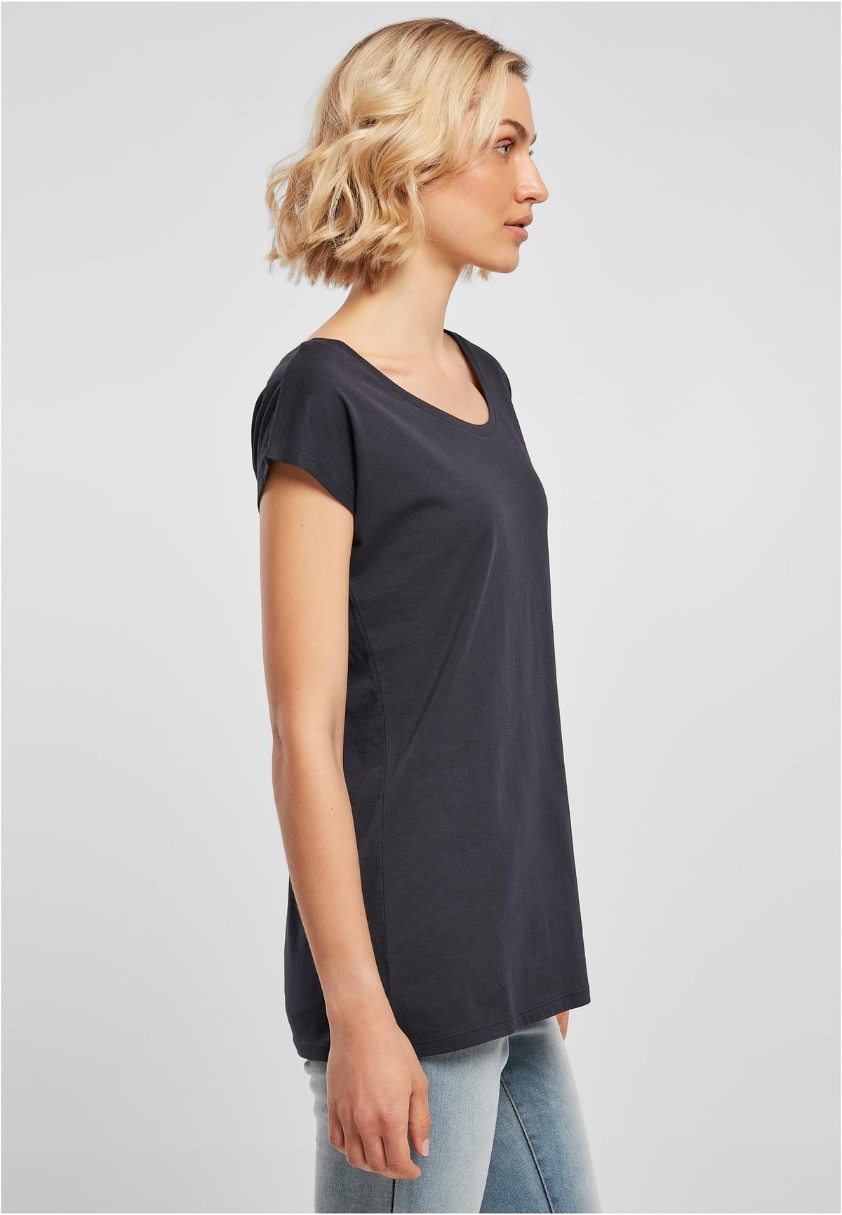 Ladies Wide Neck Tee - workoutbrands.com