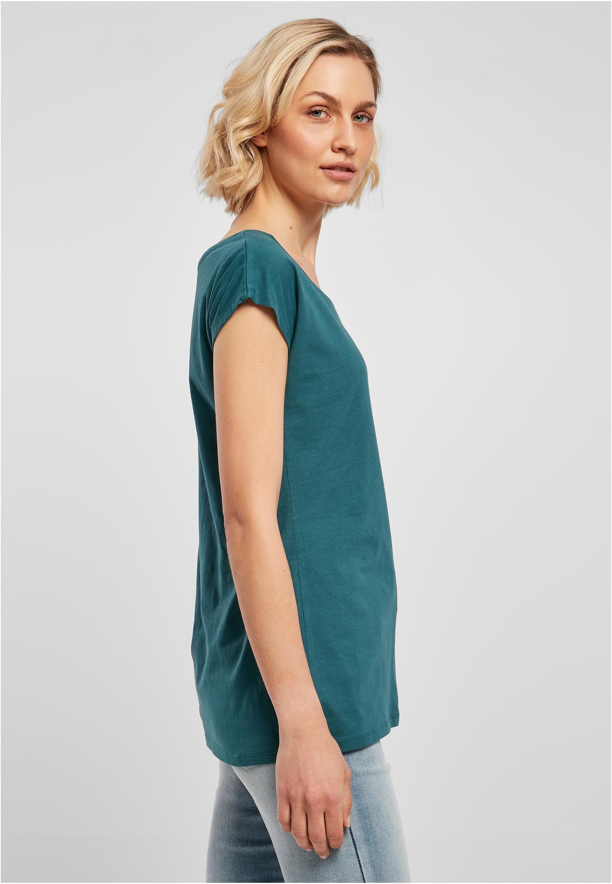 Ladies Wide Neck Tee - workoutbrands.com