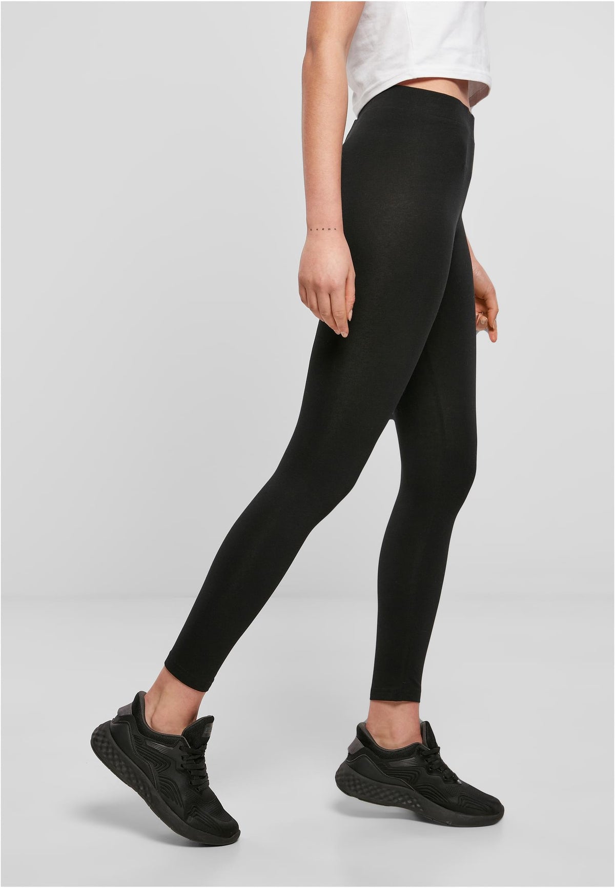 Ladies Stretch Jersey Leggings - workoutbrands.com