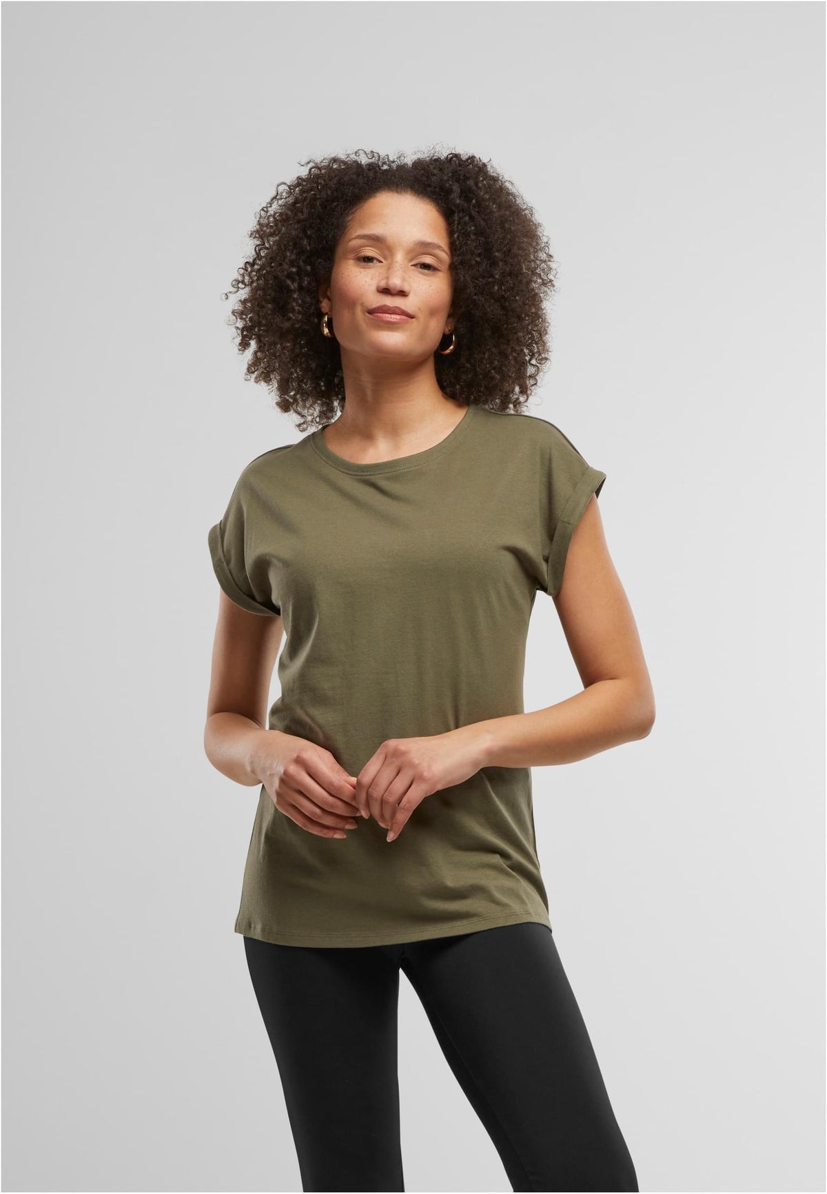 Ladies Regular Extended Shoulder Tee - workoutbrands.com