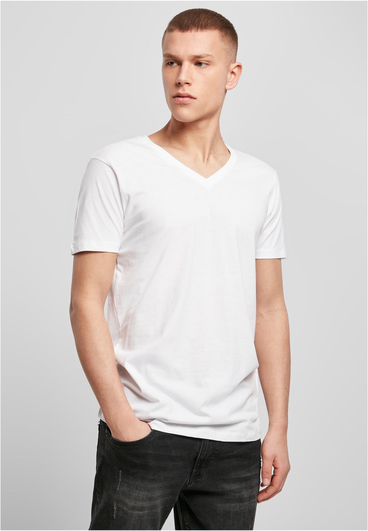 Light T-Shirt V-Neck - workoutbrands.com