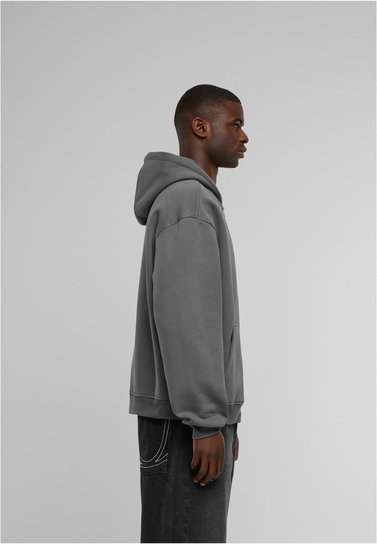 Oversized Zip Hoody - workoutbrands.com