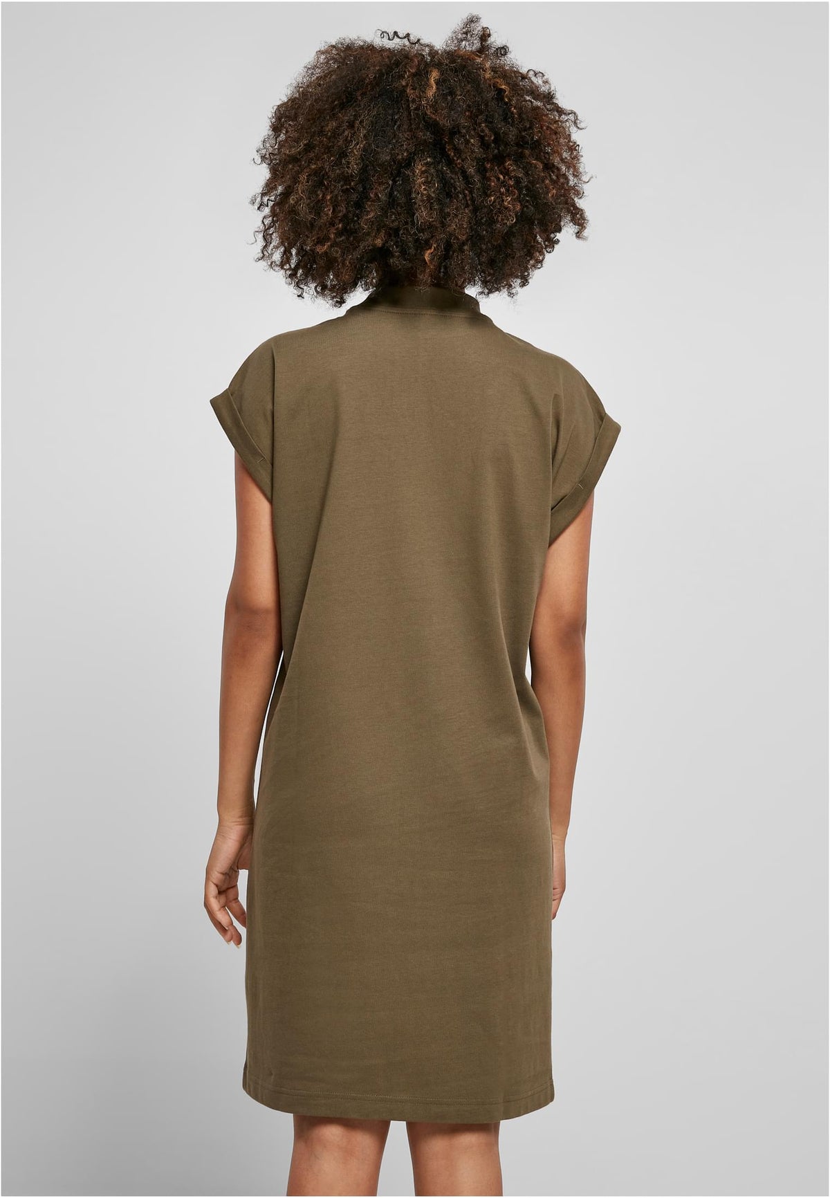 Ladies Turtle Extended Shoulder Dress - workoutbrands.com