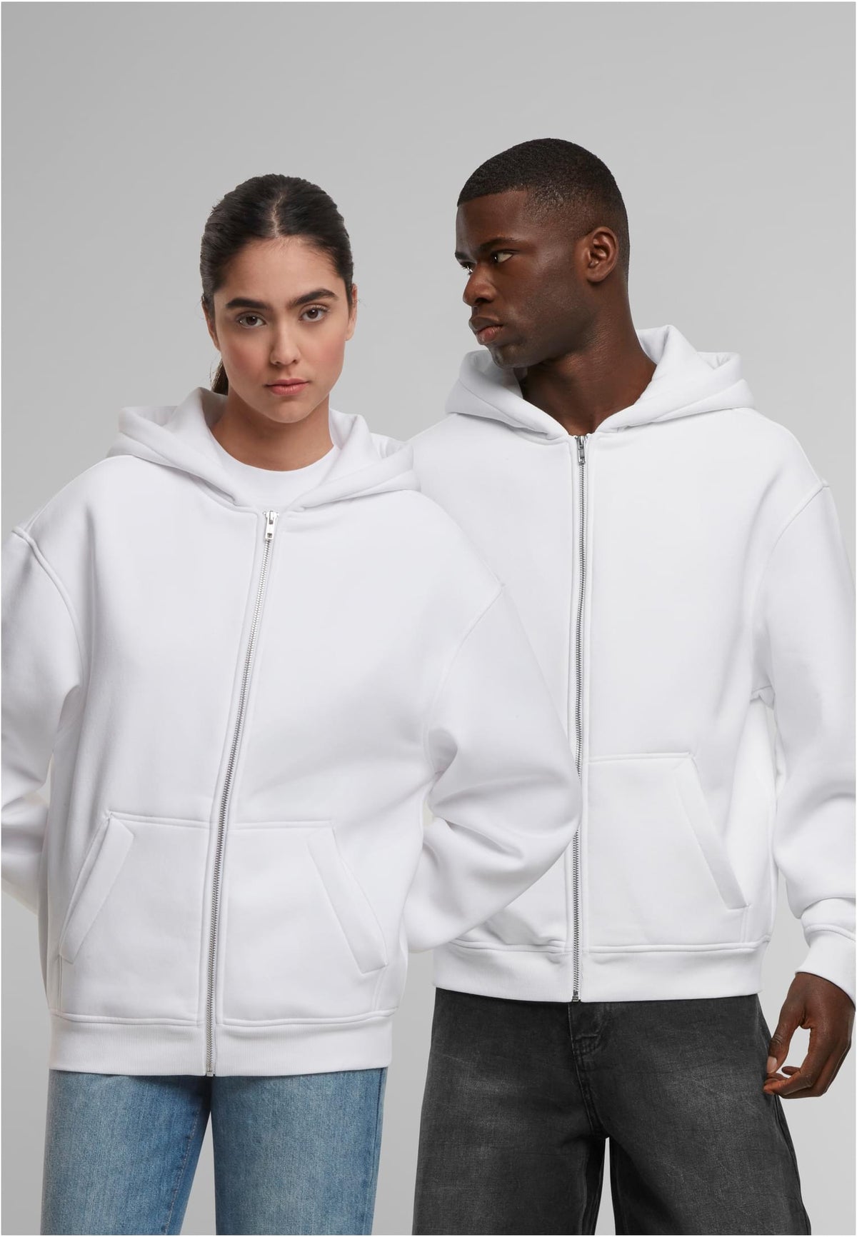 Oversized Zip Hoody