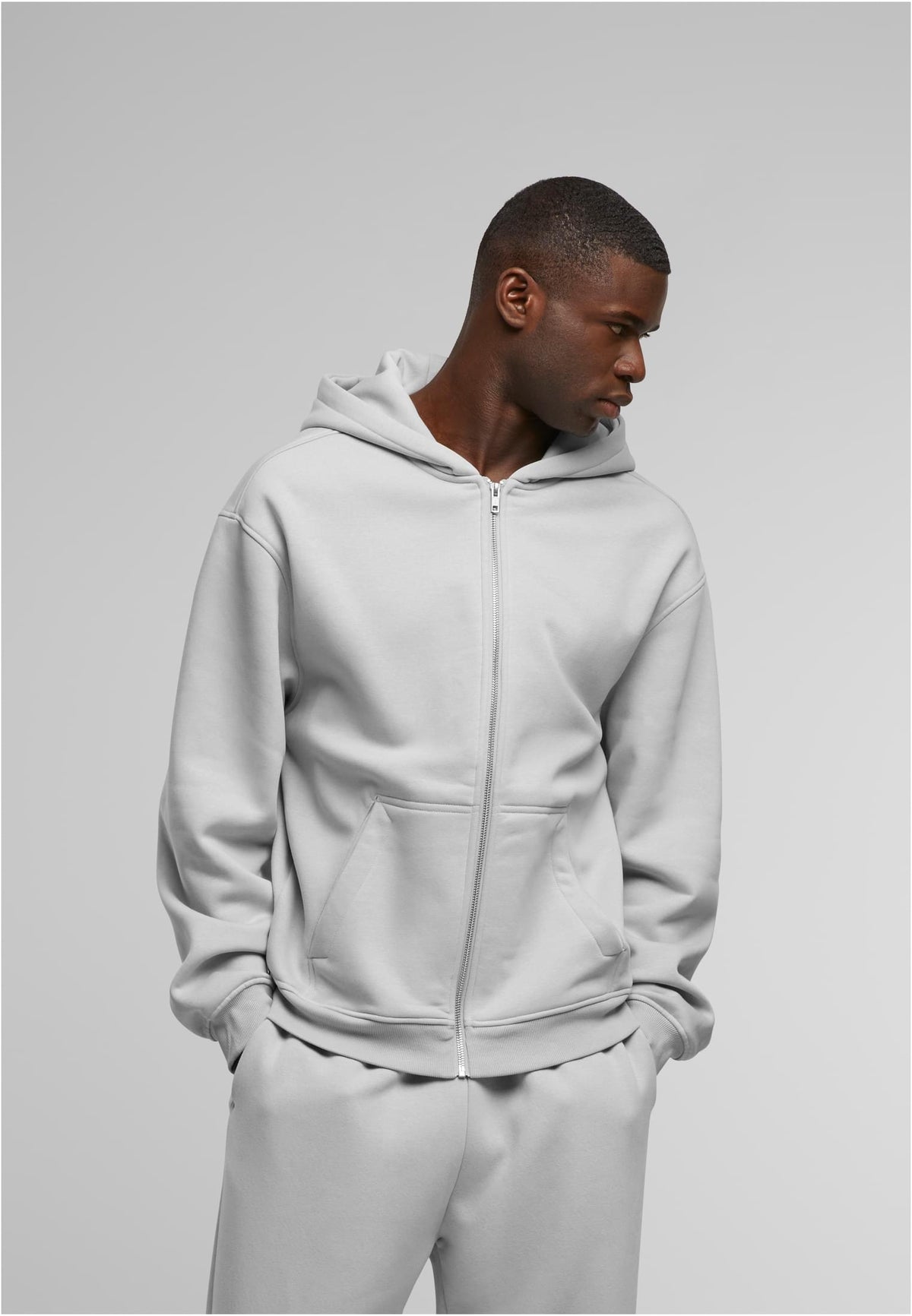Oversized Zip Hoody - workoutbrands.com