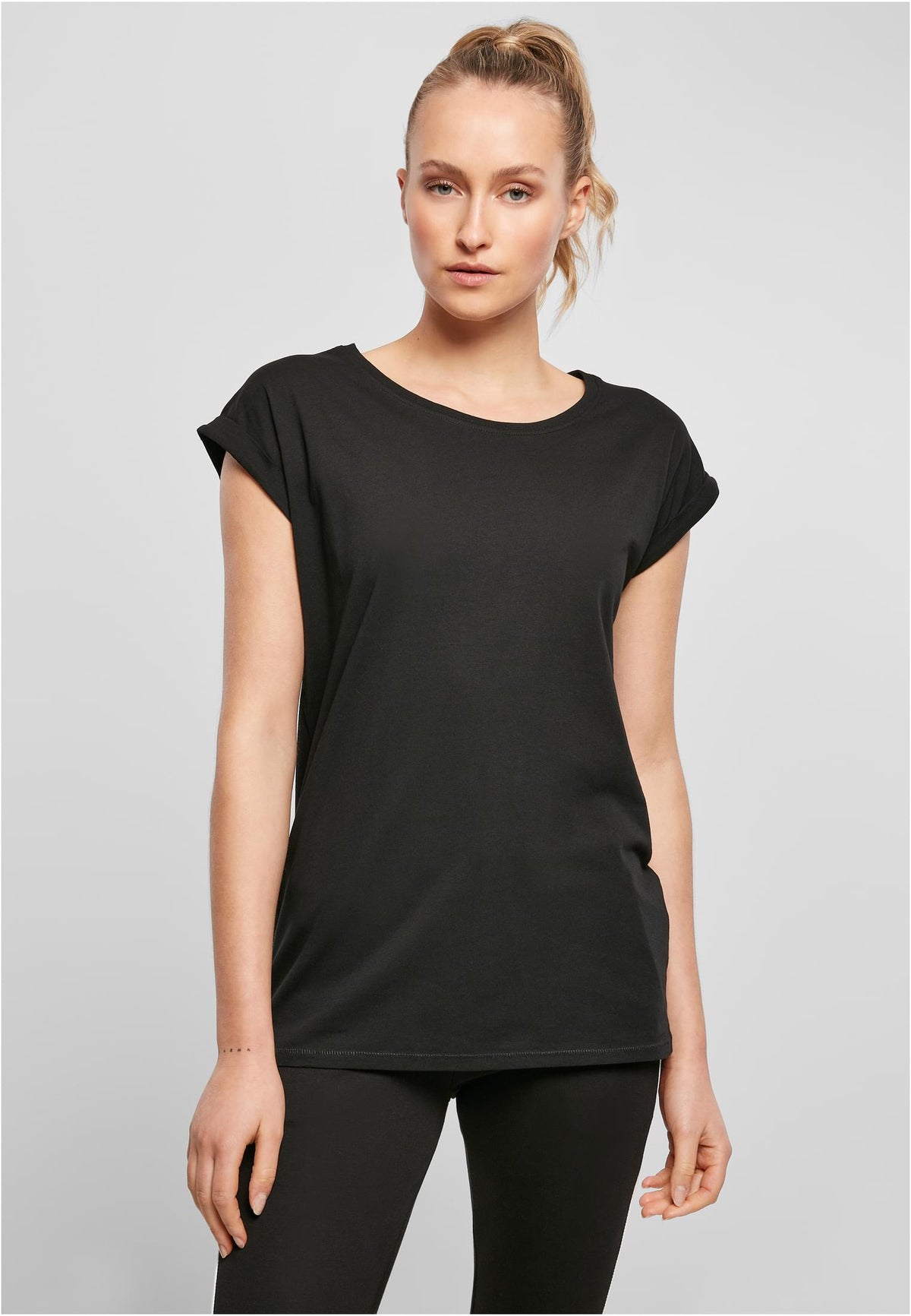 Ladies Essentials Extended Shoulder Tee