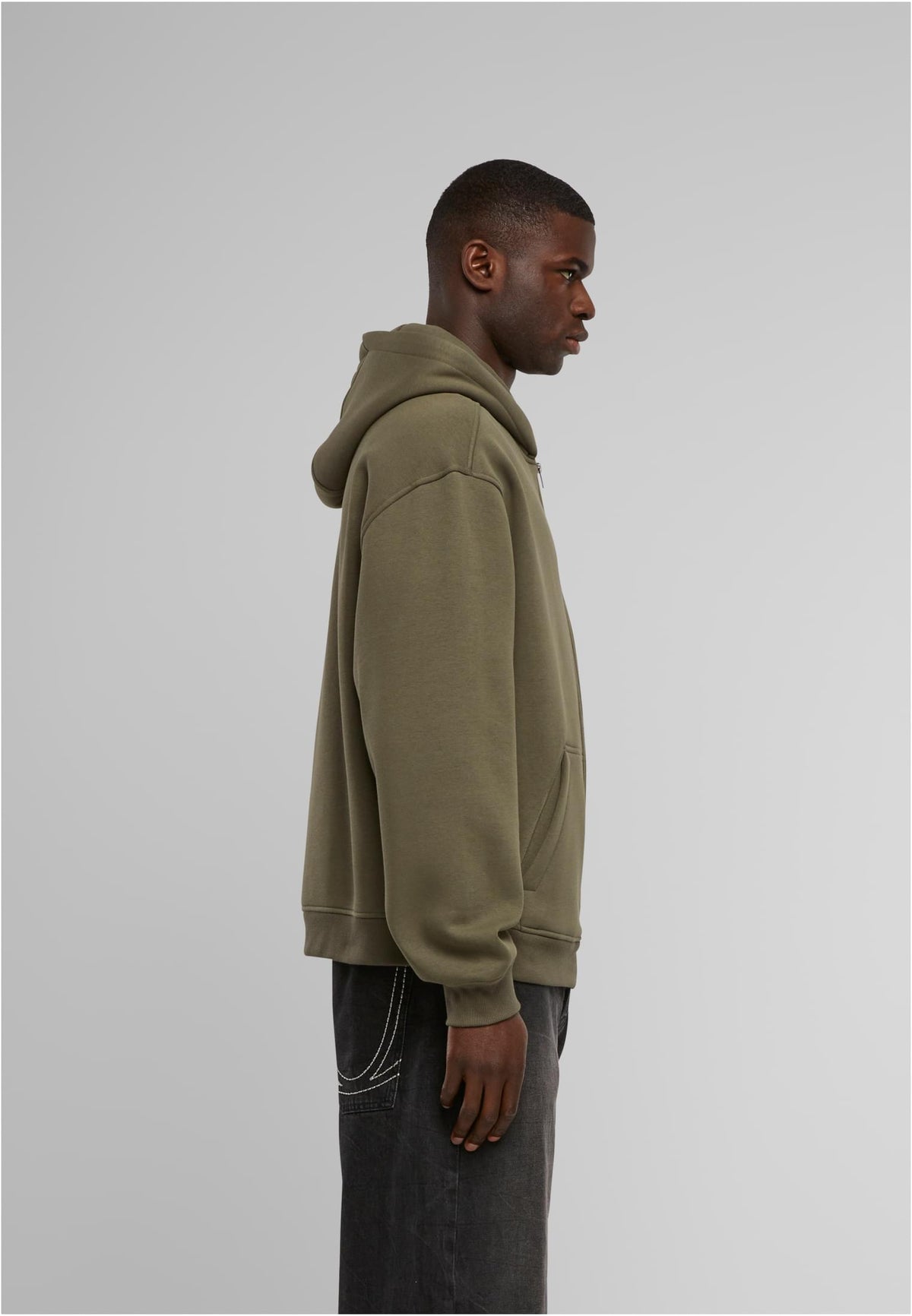 Oversized Zip Hoody - workoutbrands.com