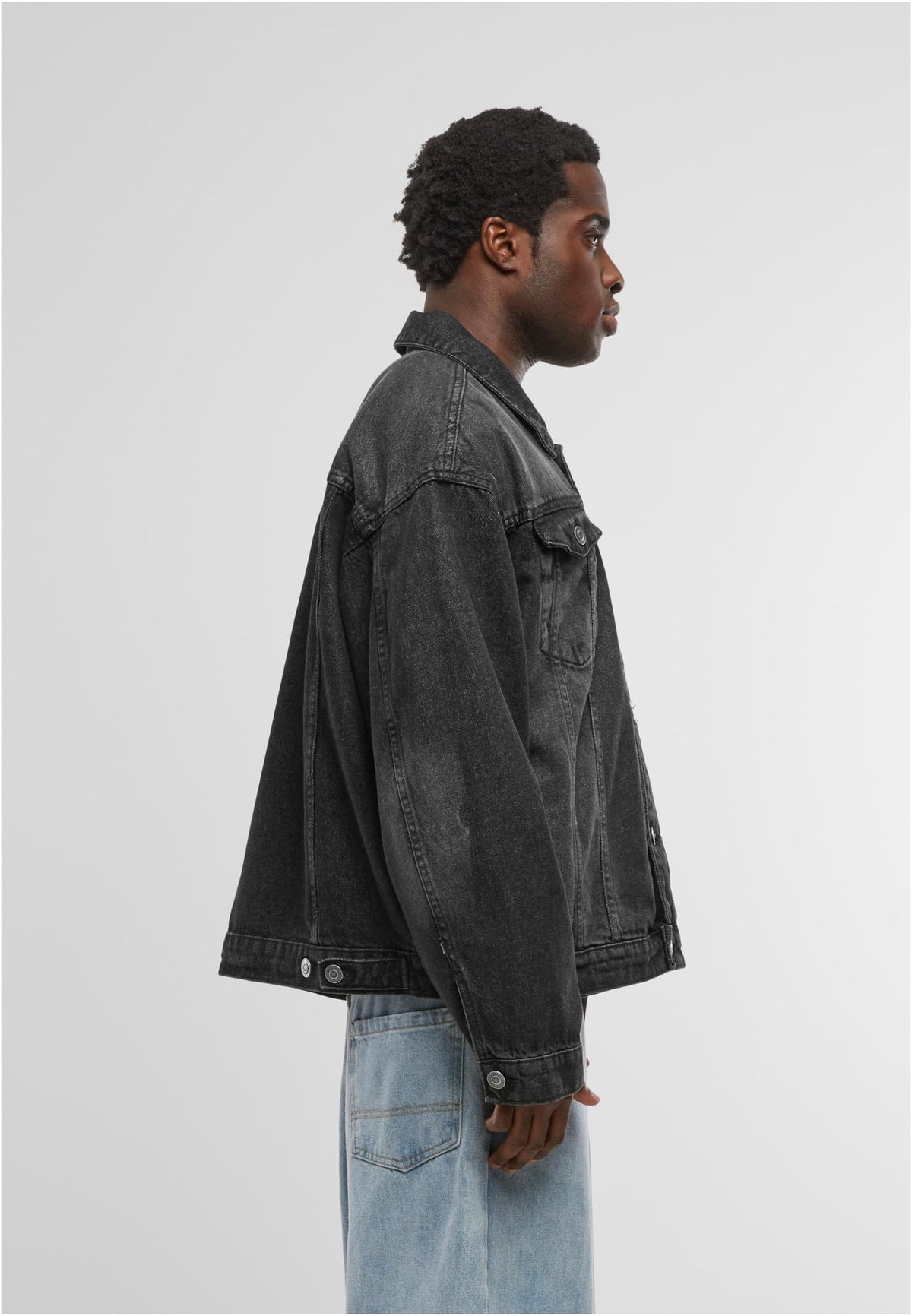 Heavy Ounce Boxy Denim Jacket - workoutbrands.com