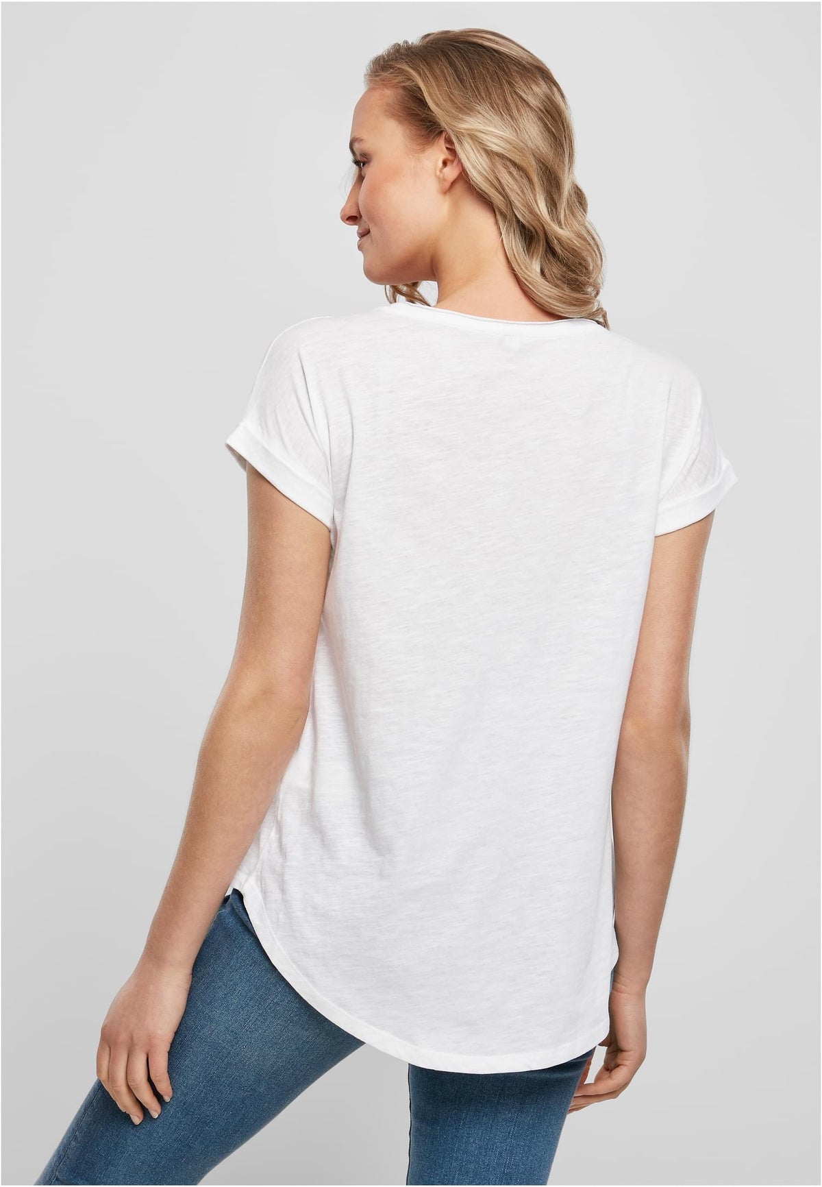 Ladies Long Slub Tee - workoutbrands.com