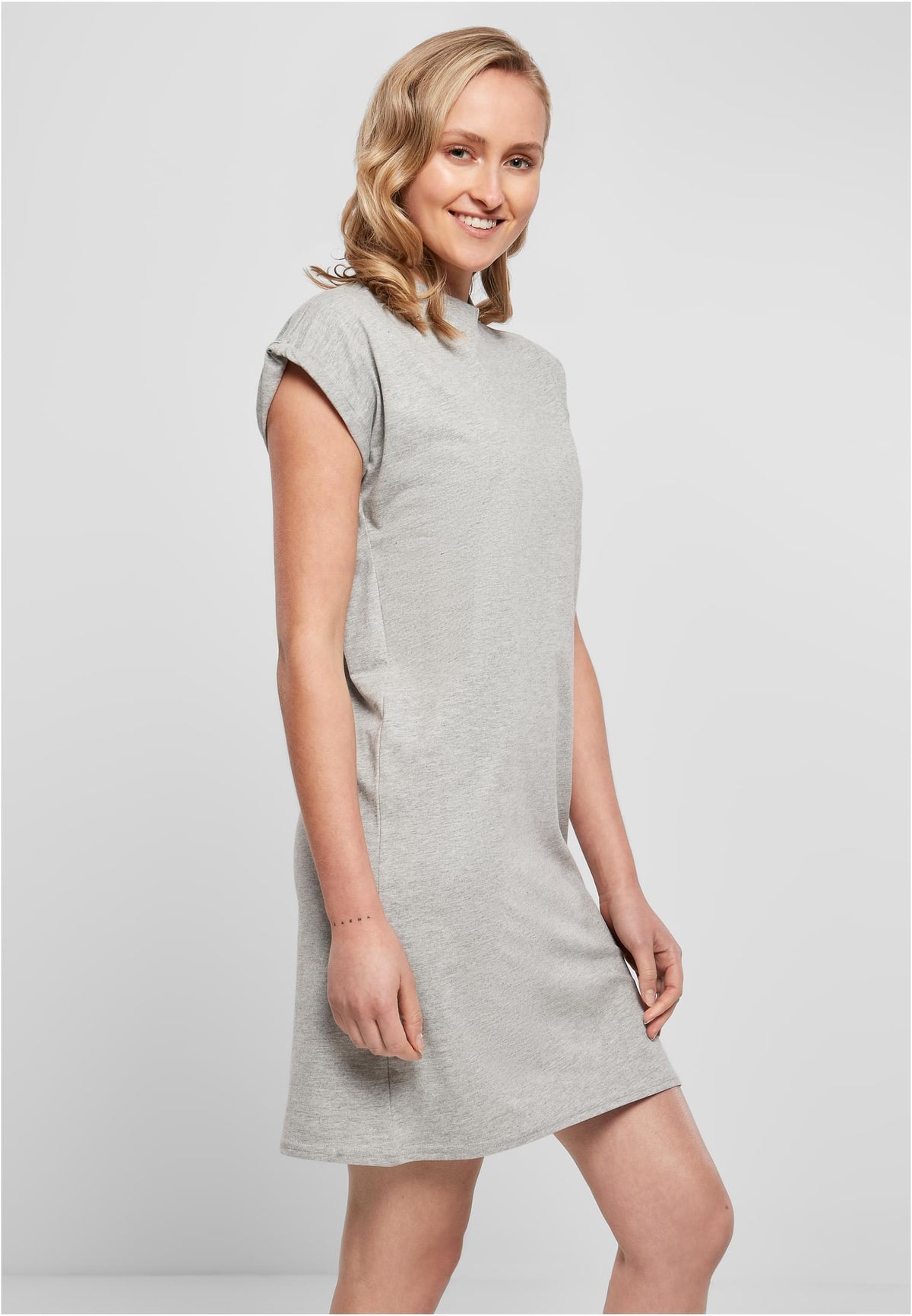 Ladies Turtle Extended Shoulder Dress - workoutbrands.com
