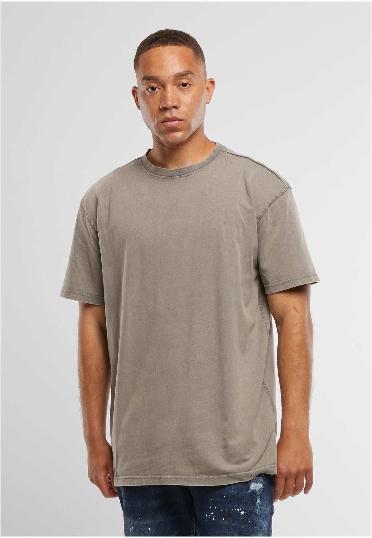 Acid Washed Heavy Oversize Tee - workoutbrands.com